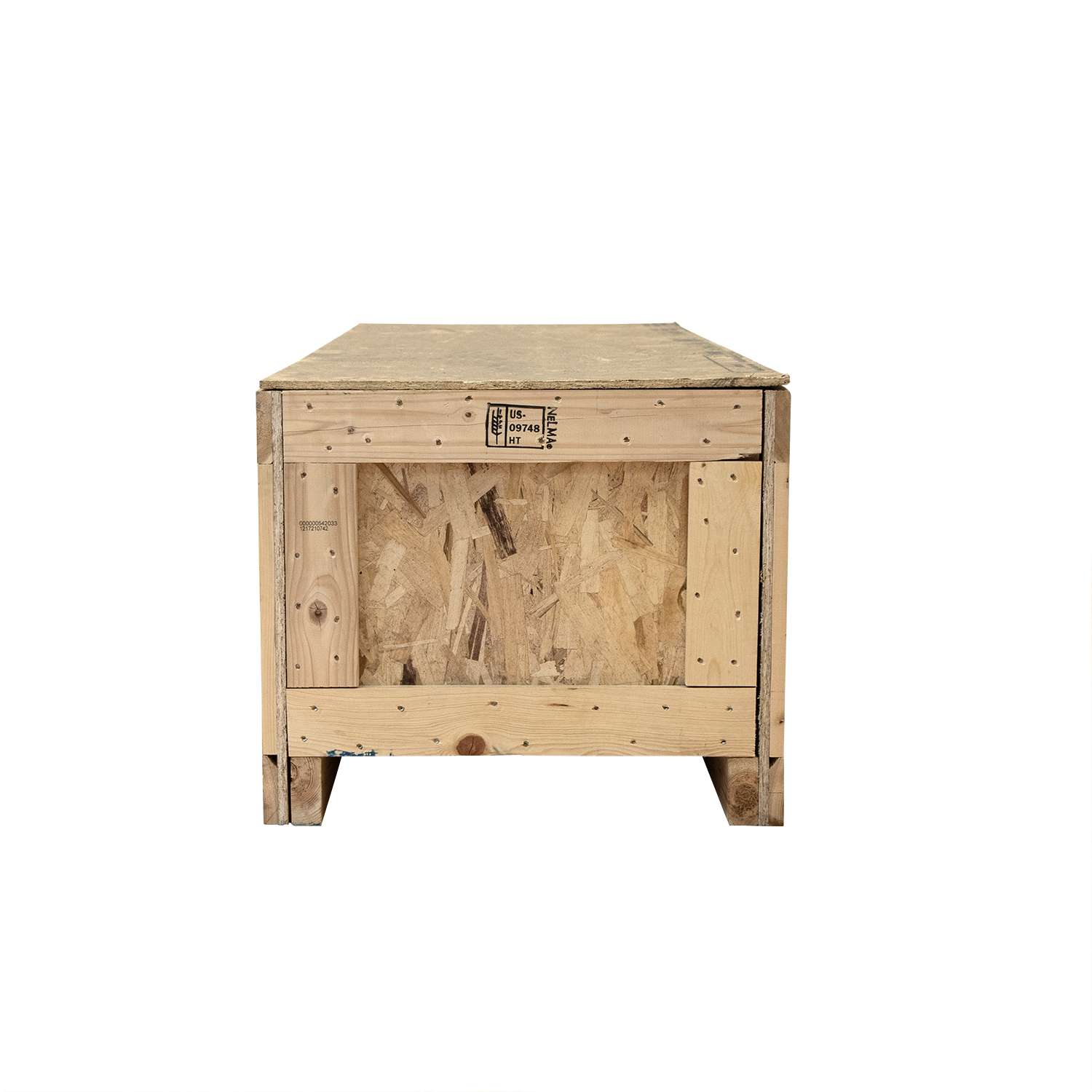 Padded Shipping Crate 67.5" x 22" x 25.5" 4
