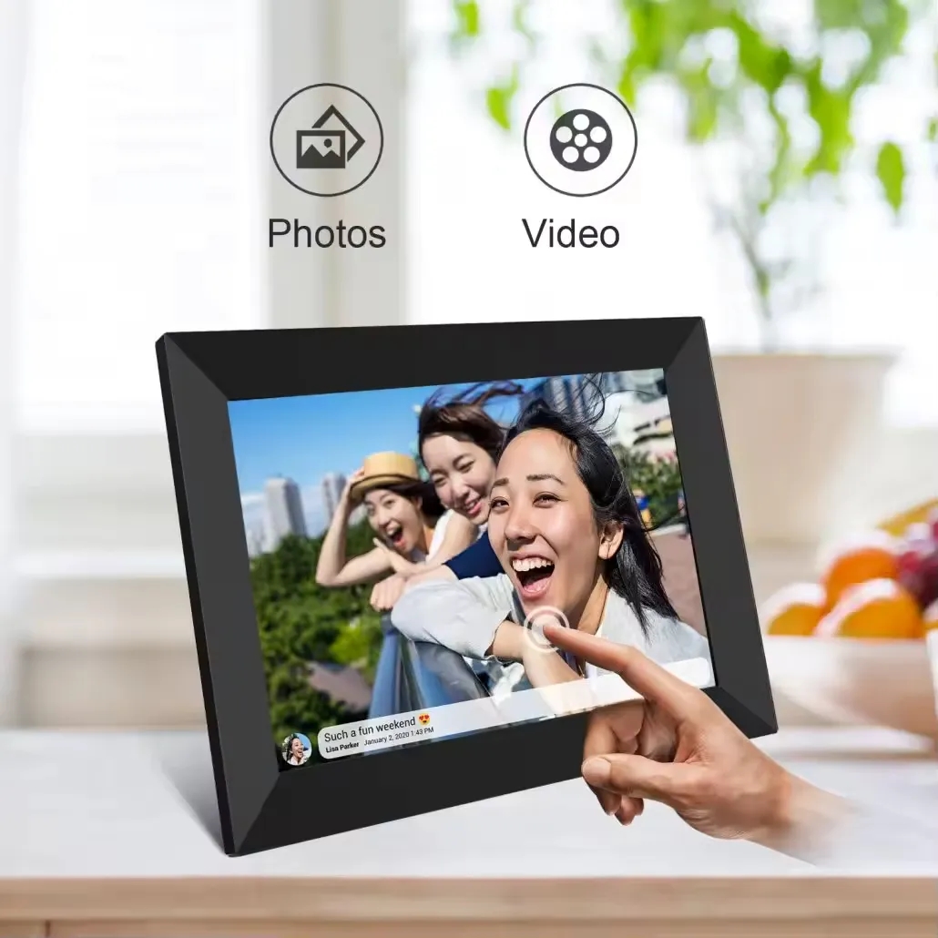 10.1-inch WiFi HD Touch Screen Digital Photo Frame 8