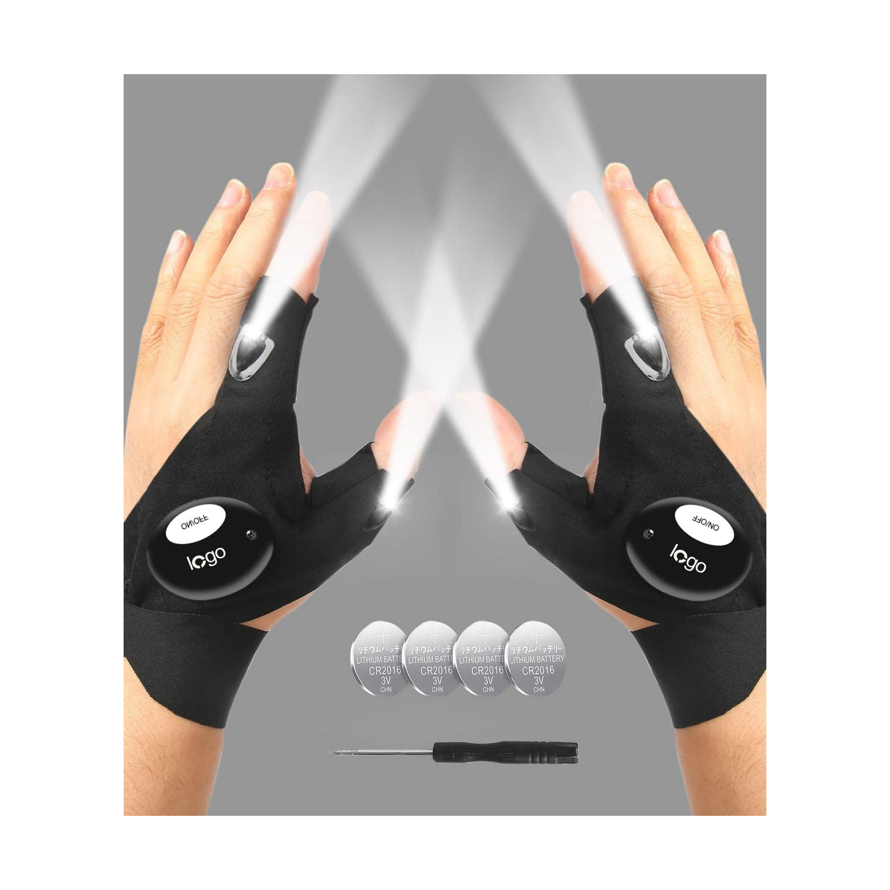 LED Flashlight Gloves