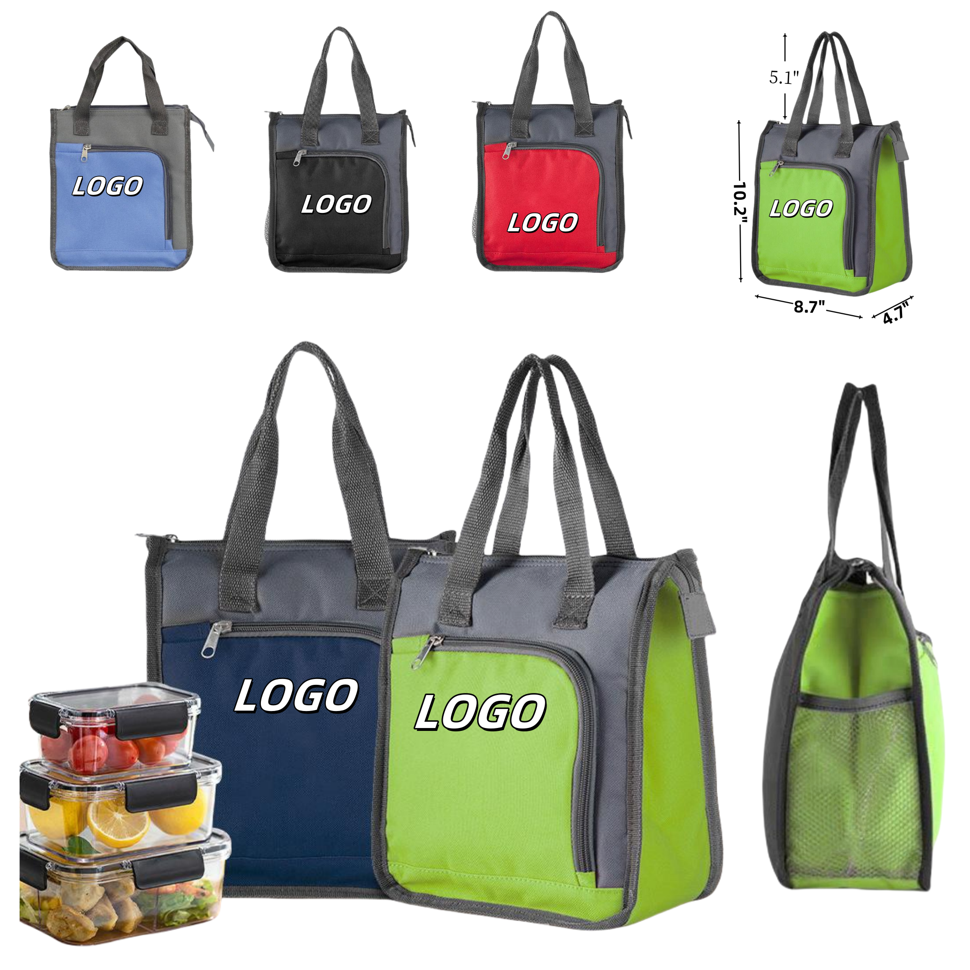 Thermal Ice Bag Handy Oxford Lunch Tote 3