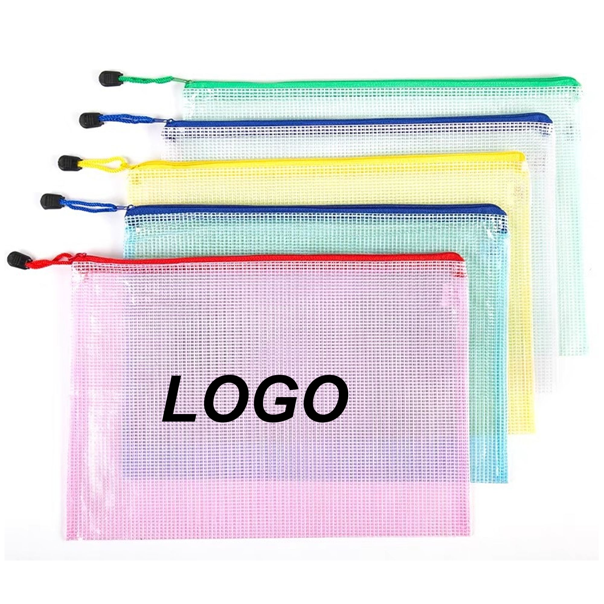 PVC Mesh Bags With Zipper Waterproof Bags 3