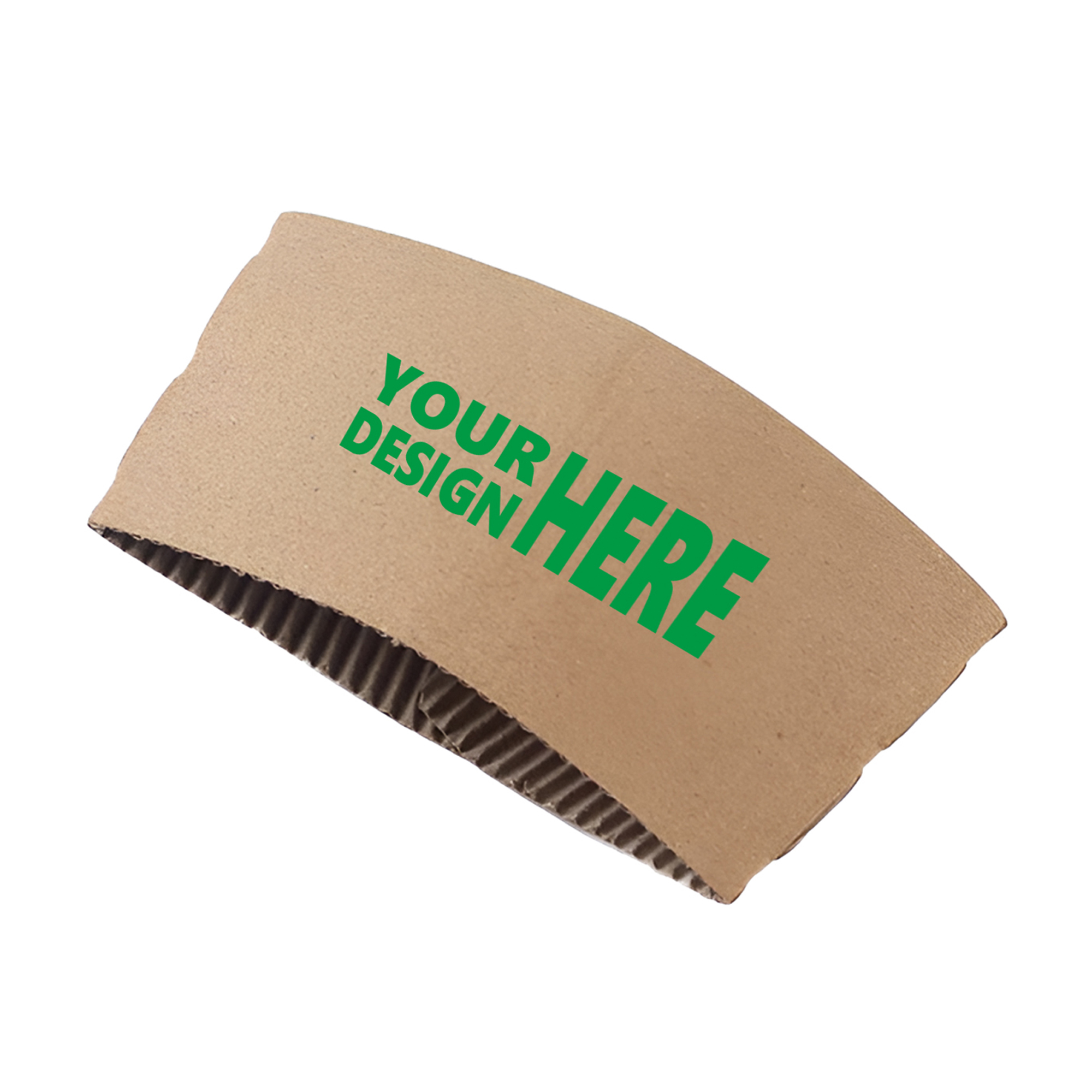 MOQ50 Eco-Friendly Disposable Coffee Cup Sleeve Insulator 3
