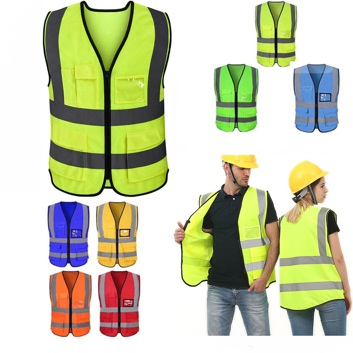 Multi-Pocket Safety Vest