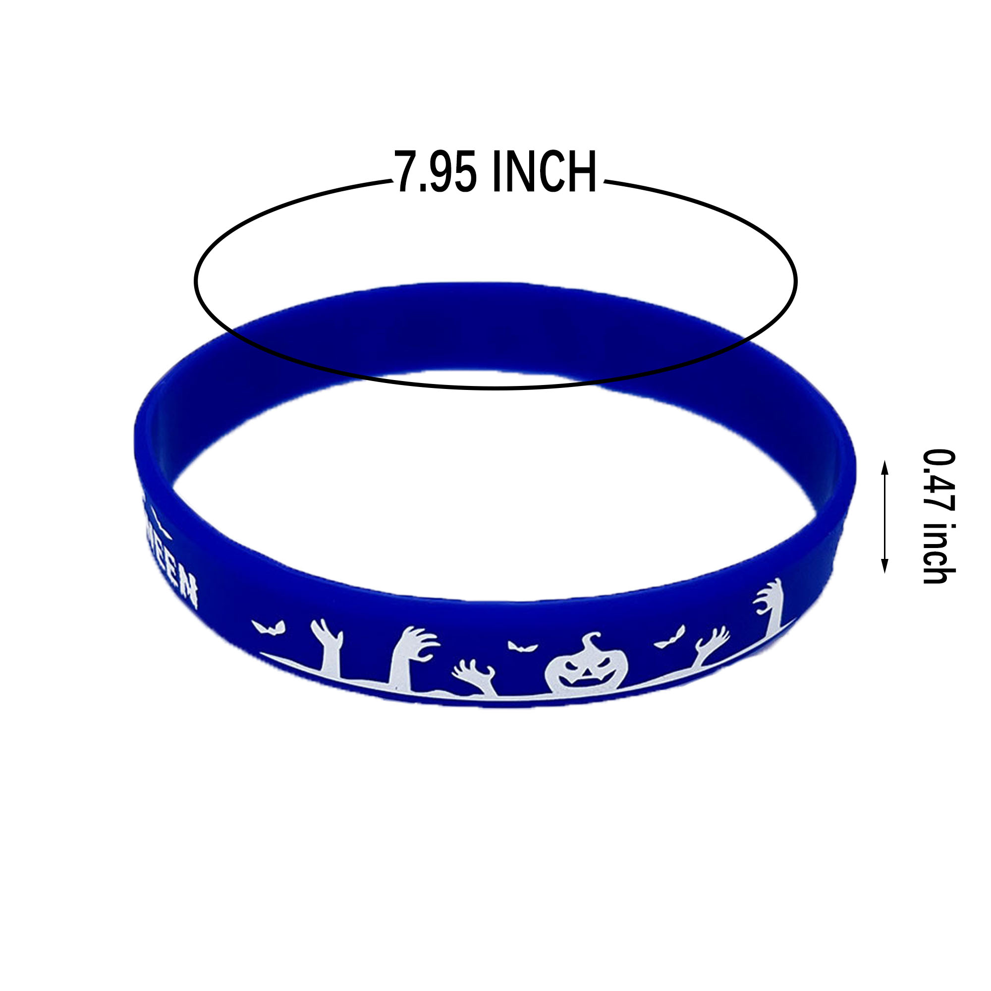 Halloween Silicone Wristbands Custom Rubber Bracelets 5