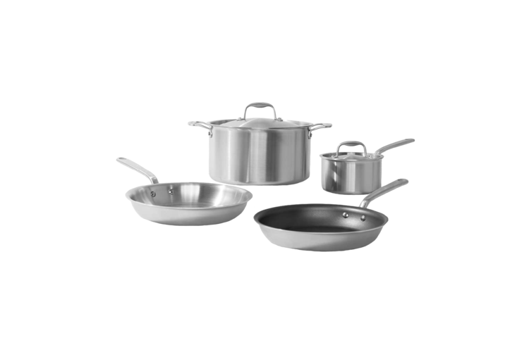 Made In 6-Piece Stainless Clad Cookware Set 4