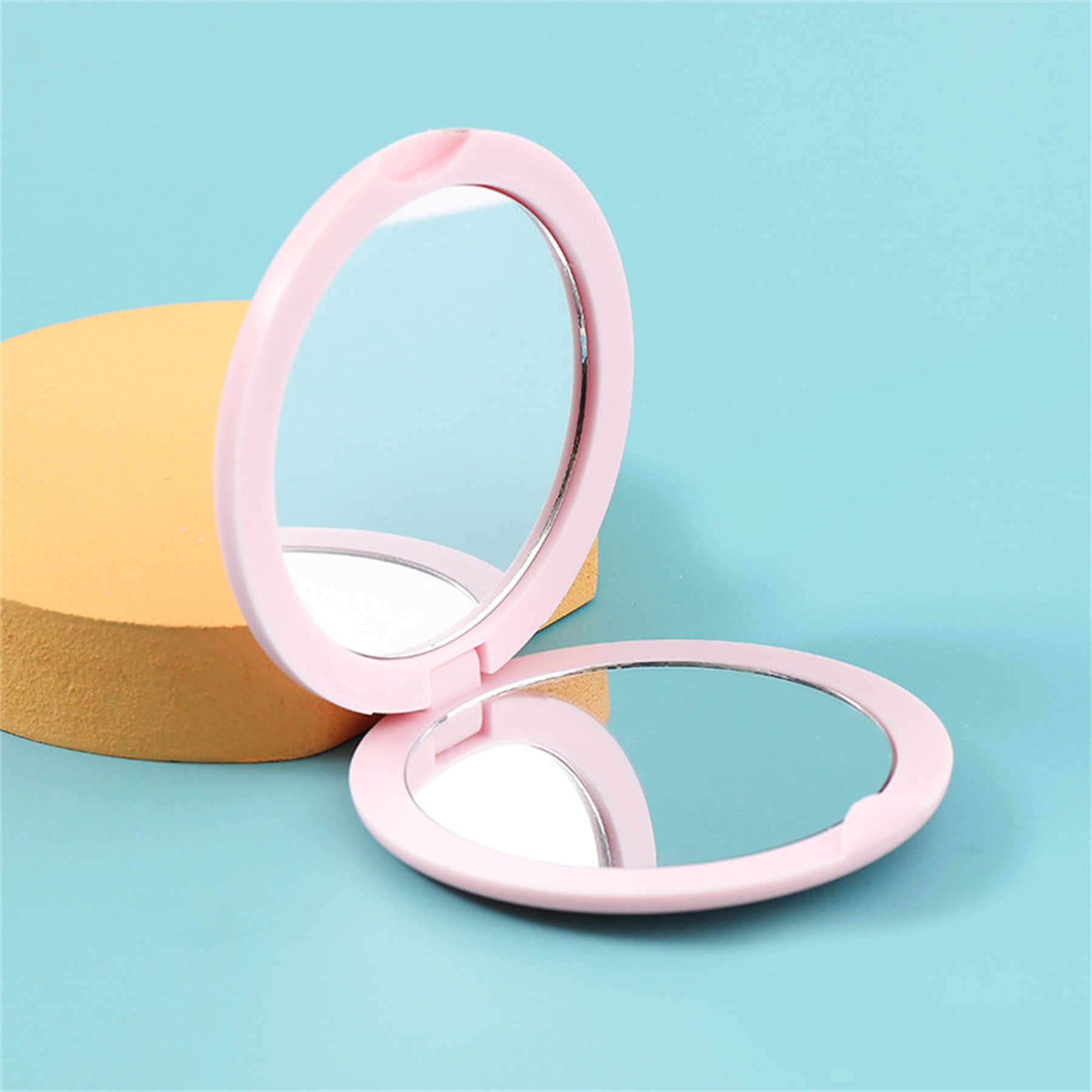 Custom Double Sided Mini Makeup Mirror 11
