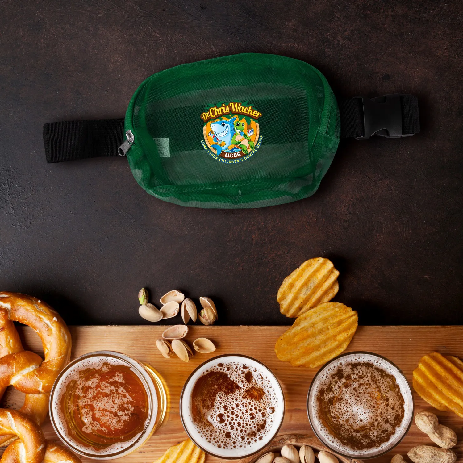 Recycled Mesh Fanny Pack 4