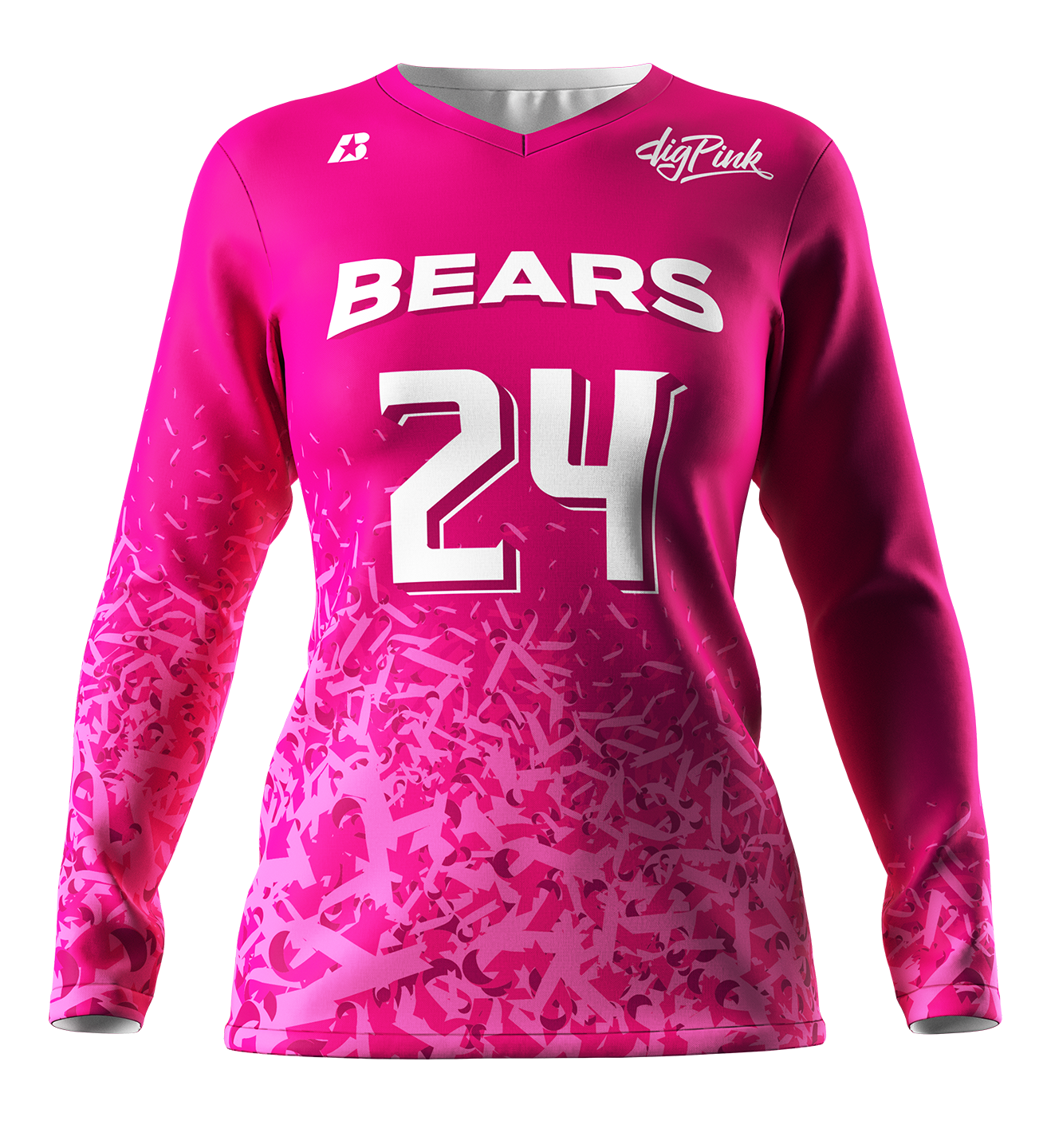 Jersey, Volleyball Long Sleeve, Women's 37