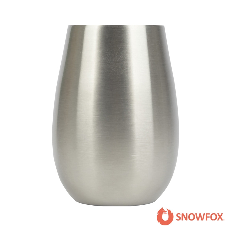Snowfox 8 oz. Vacuum Insulated Sauvignon Blanc Wine Glass - Thumbnail 2