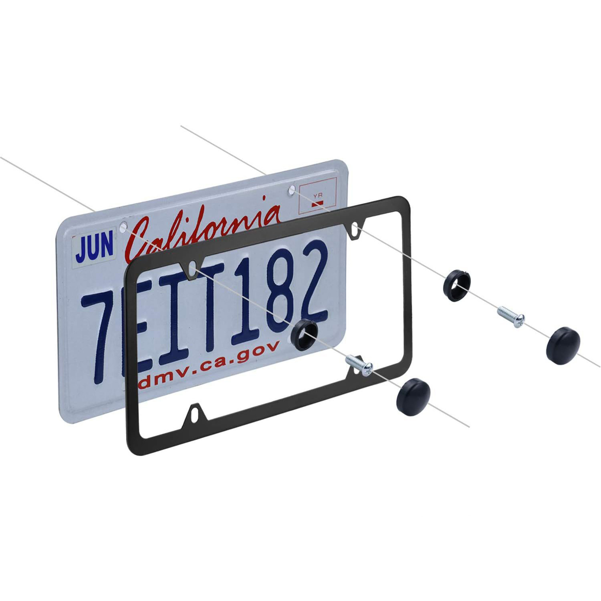 Heavy Duty Car Tag Cover 10