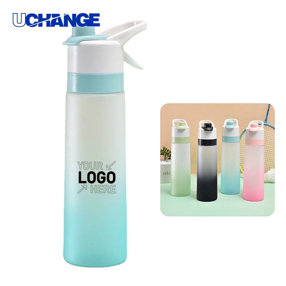 27oz Clear Spray Water Bottle