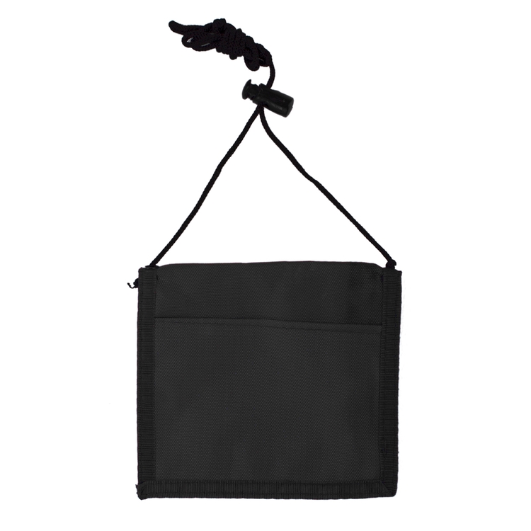 210D Nylon Bi-Fold Neck Wallet Badge Holders -Close out 25