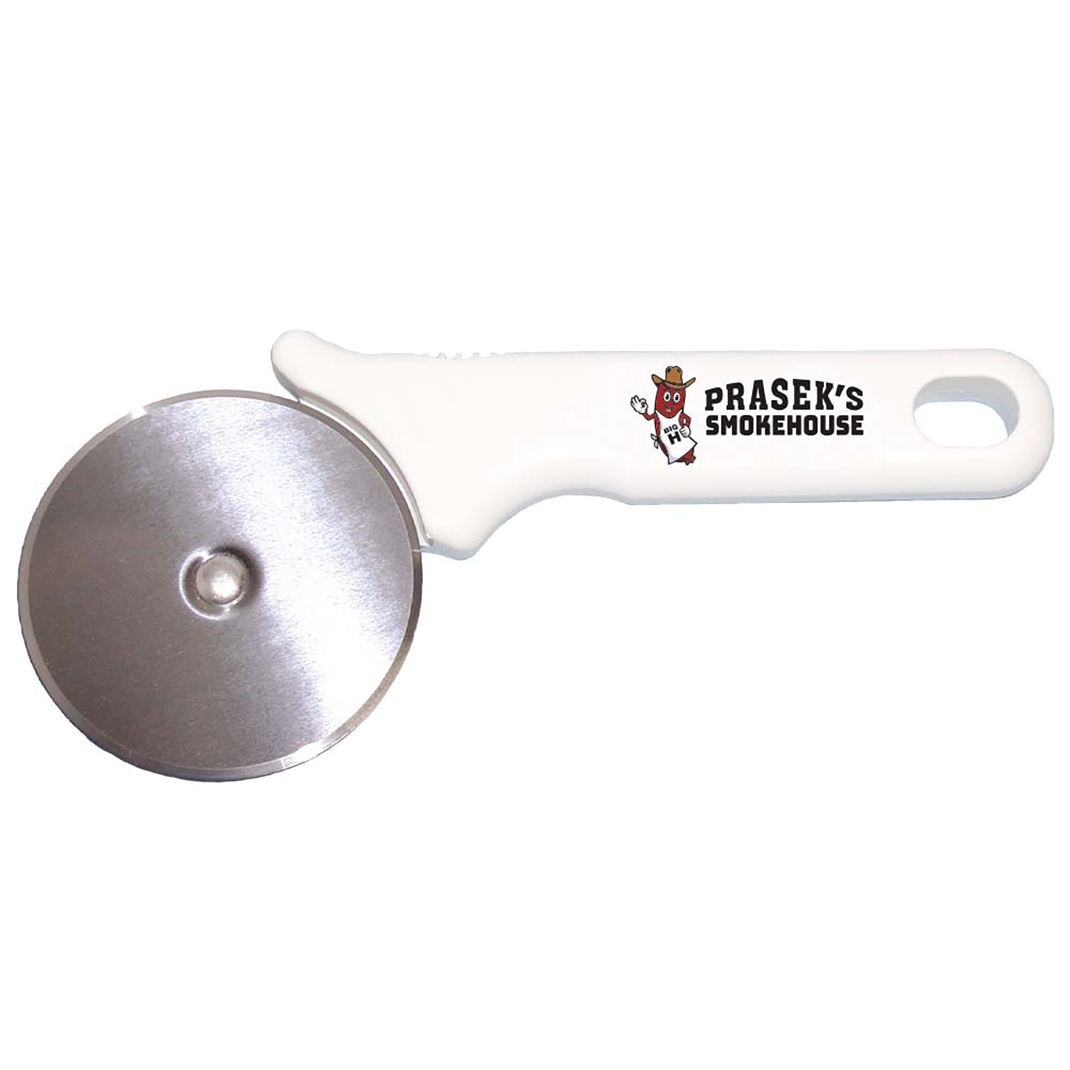 White Handle Pizza Cutter 1