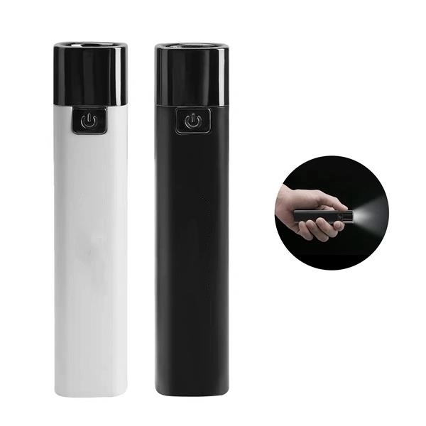 Power Bank With LED Flashlight
