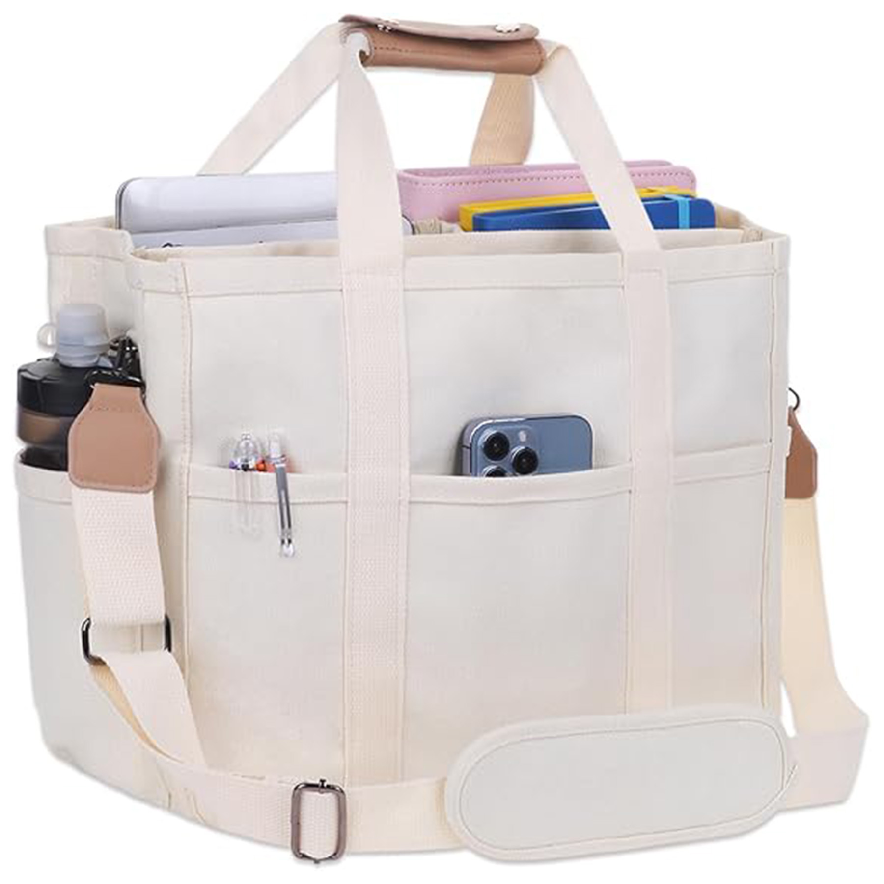 Multifunctional Canvas Tote Bag 21