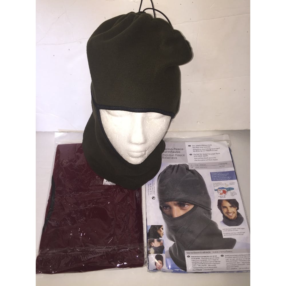 Fleece Head and Neck Cover - Assorted 3