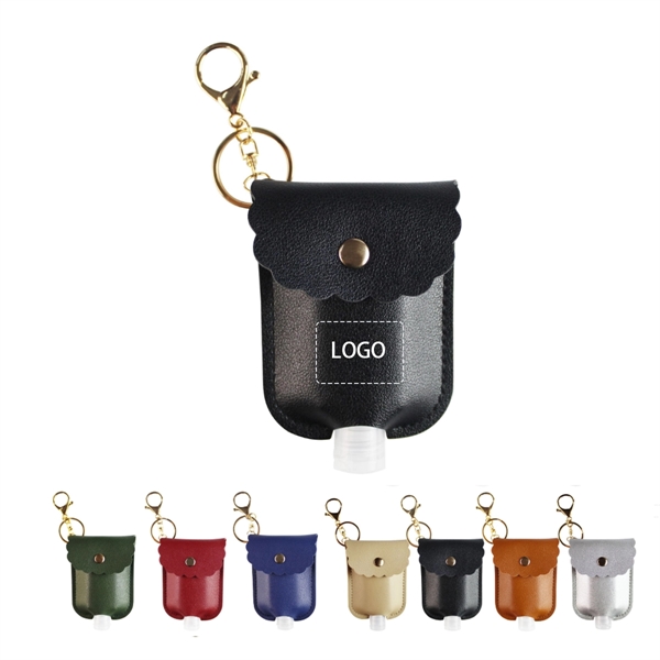Leatherette Pouch For Hand Sanitizer