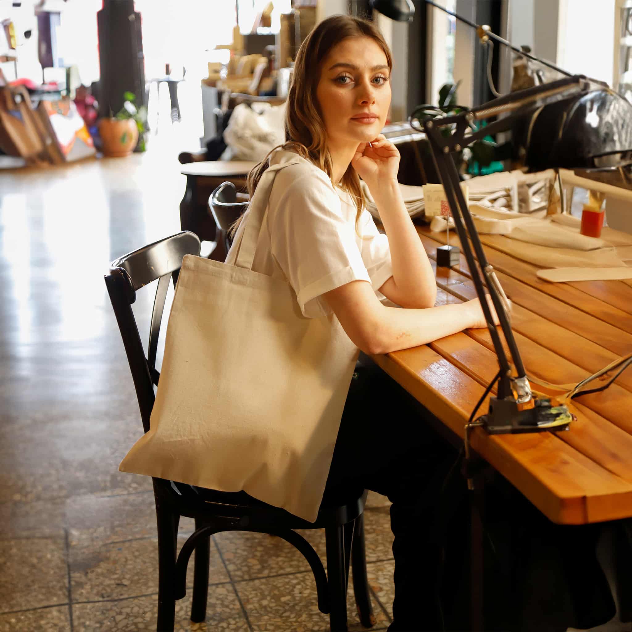 Recycled Classic Canvas Tote Bag 22