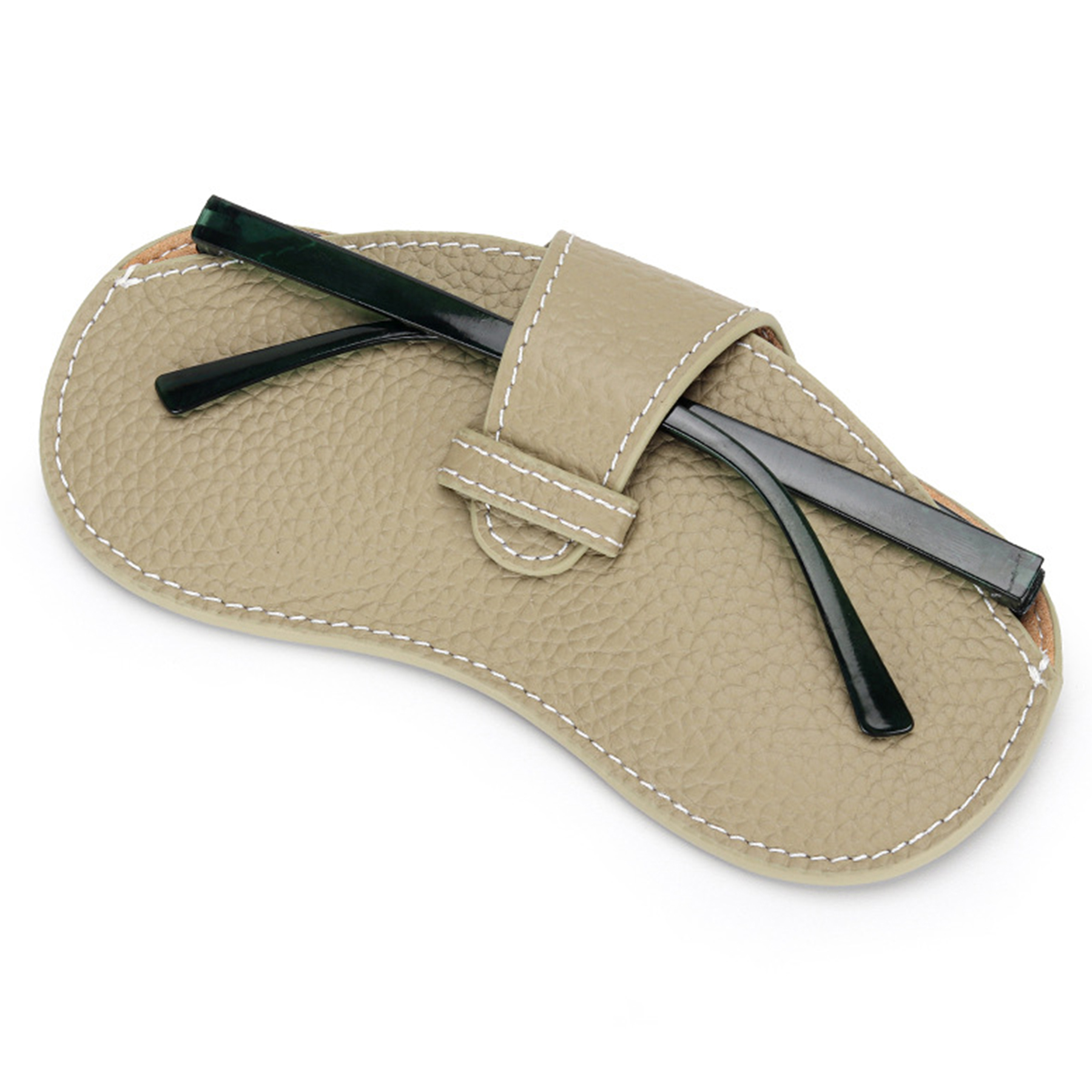 Genuine Leather Sunglasses and sunglasses storage bag 17