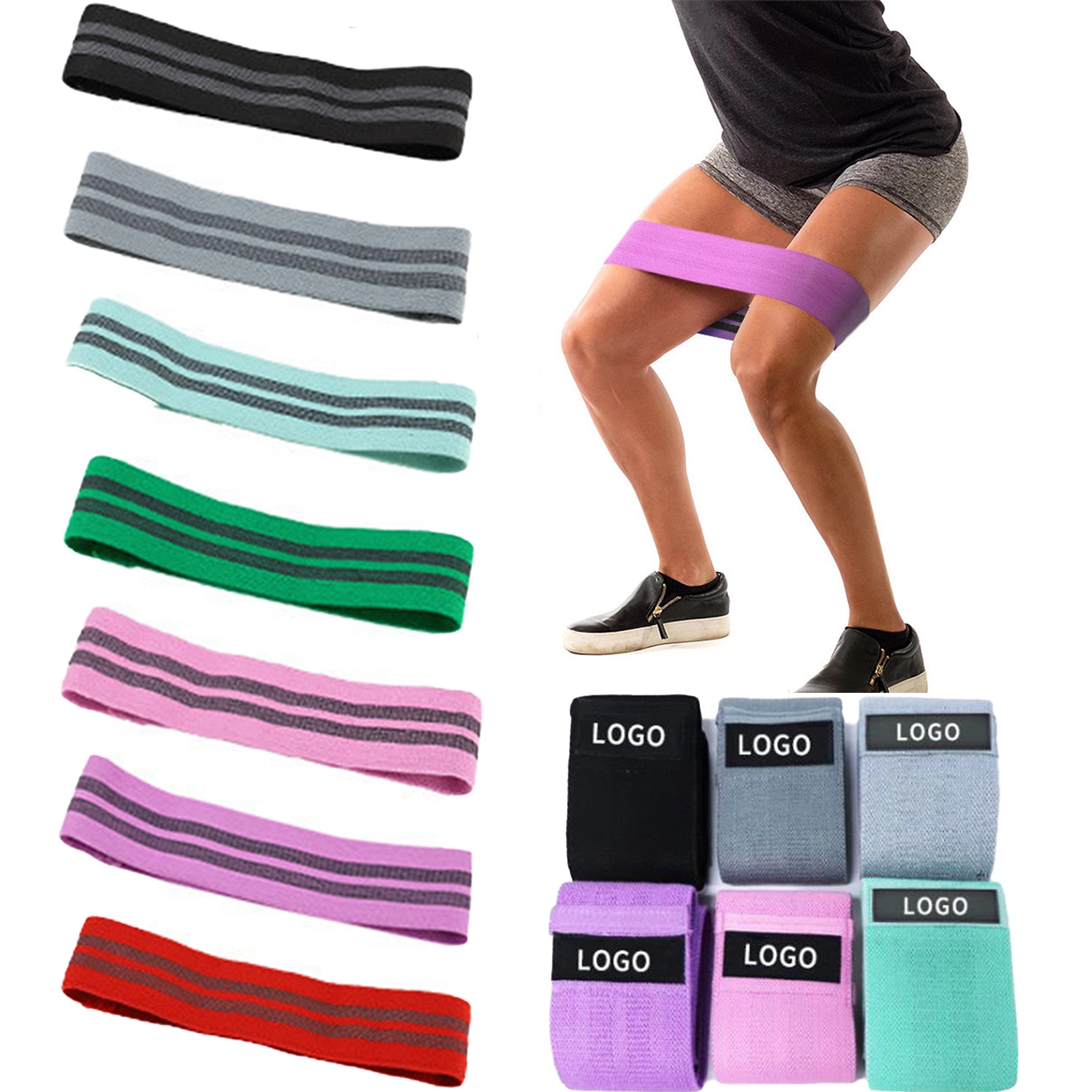 Resistance Bands Set For Legs and Butt