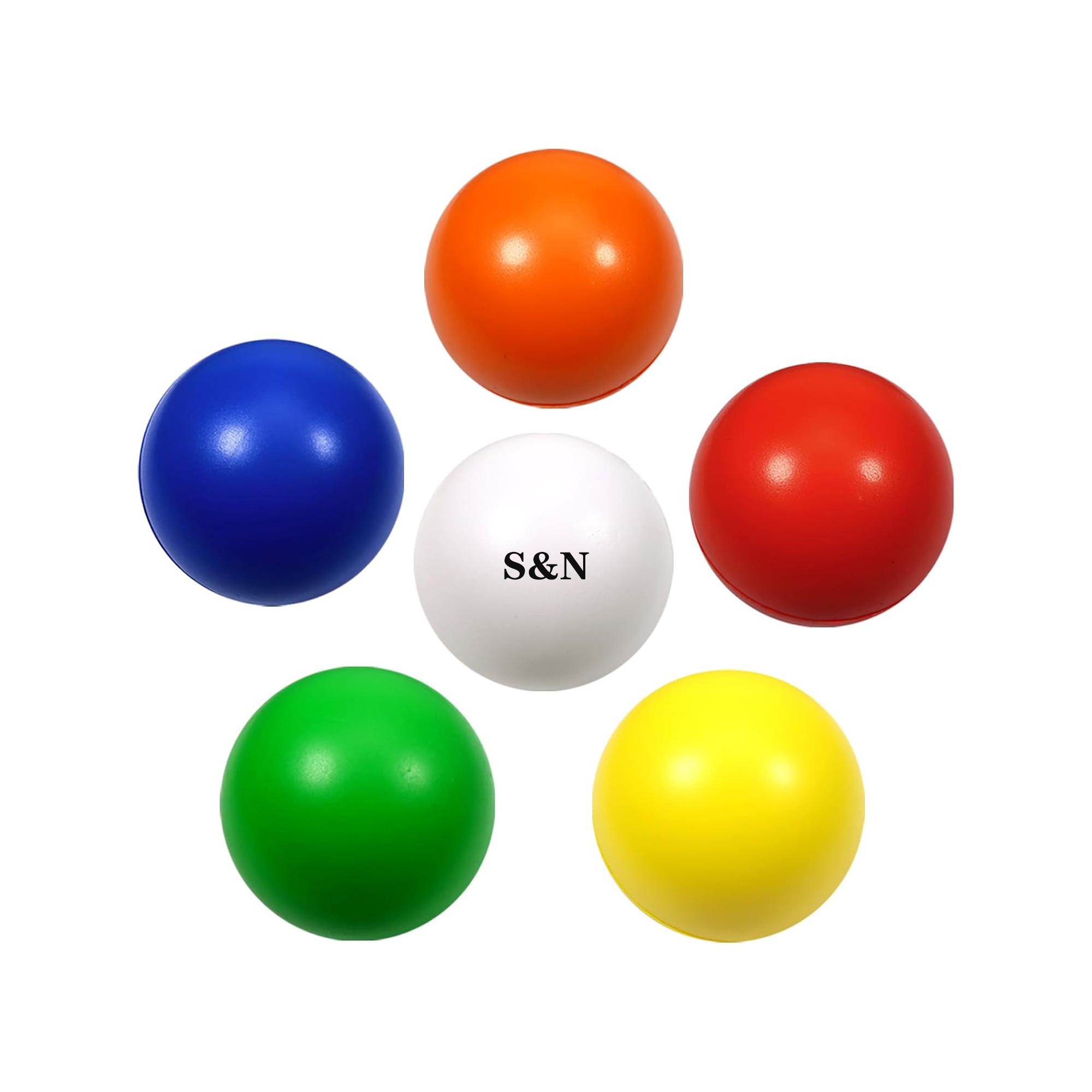 2.5 inch PU Foam Stress Ball 6