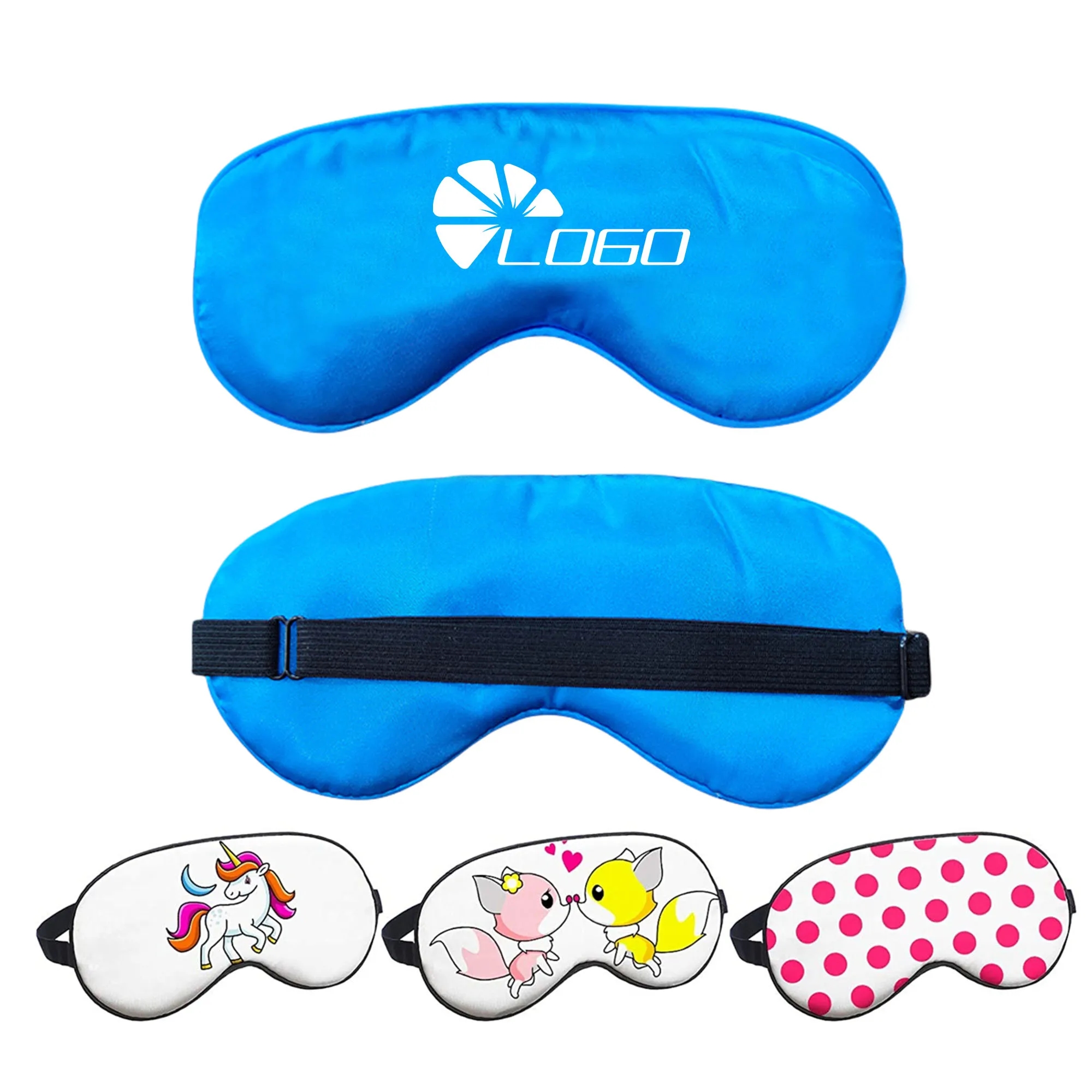 MOQ50 Polyester Sleep Eye Mask 6