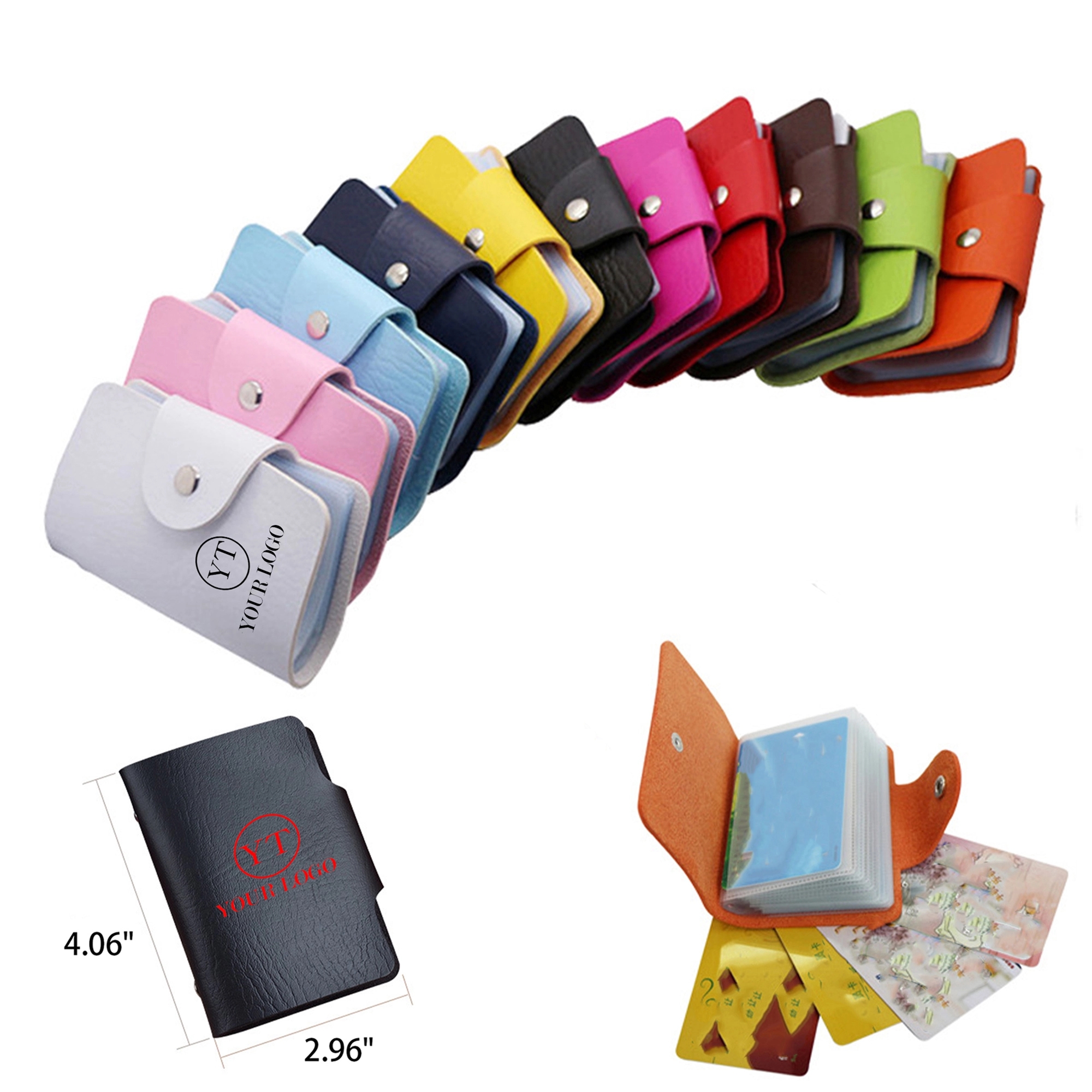 Soft PU Leather Credit Card Holder