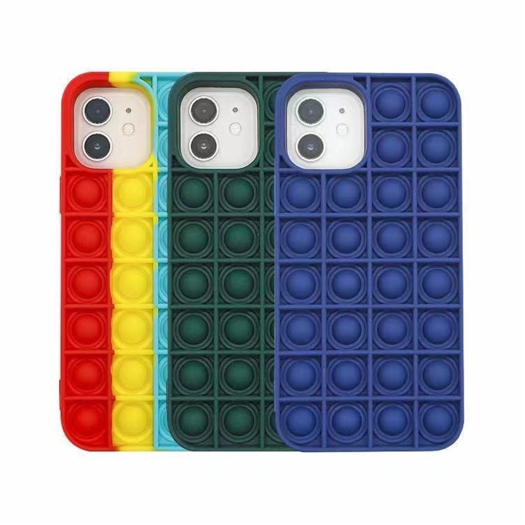 Push Pop Bubble Fidget Sensory Phone Case