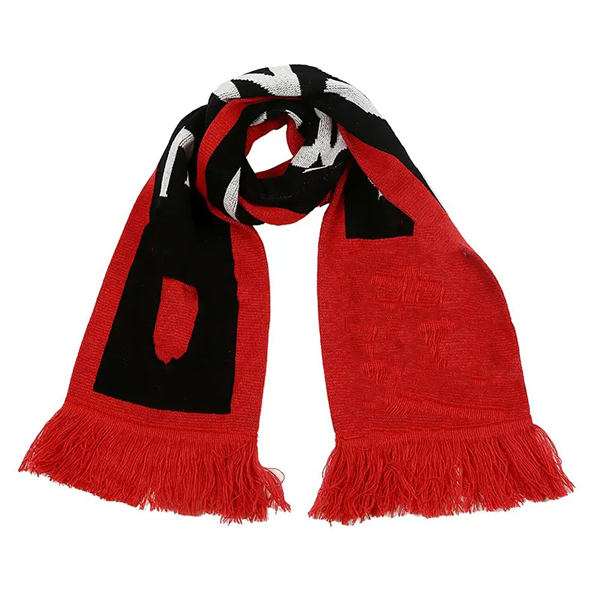 Double-Sided Knit Acrylic Scarf with Custom Design 10