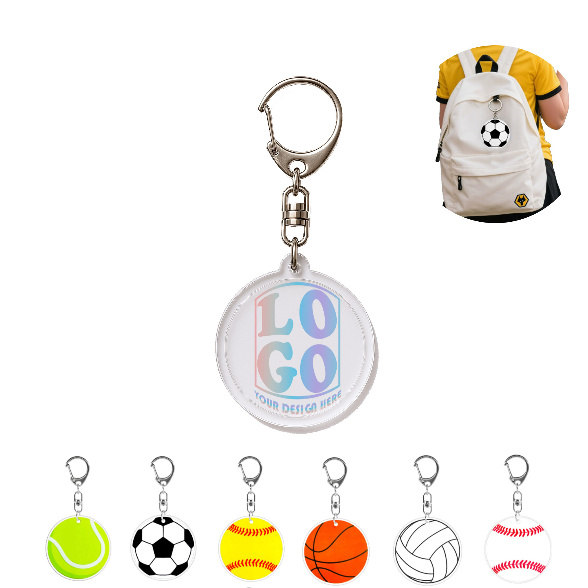 Custom Acrylic Keychain