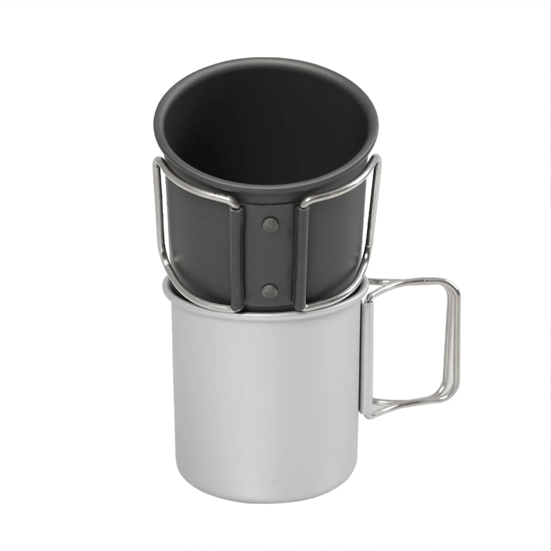 Alloy Outdoor Camping Folding Water Cup 9