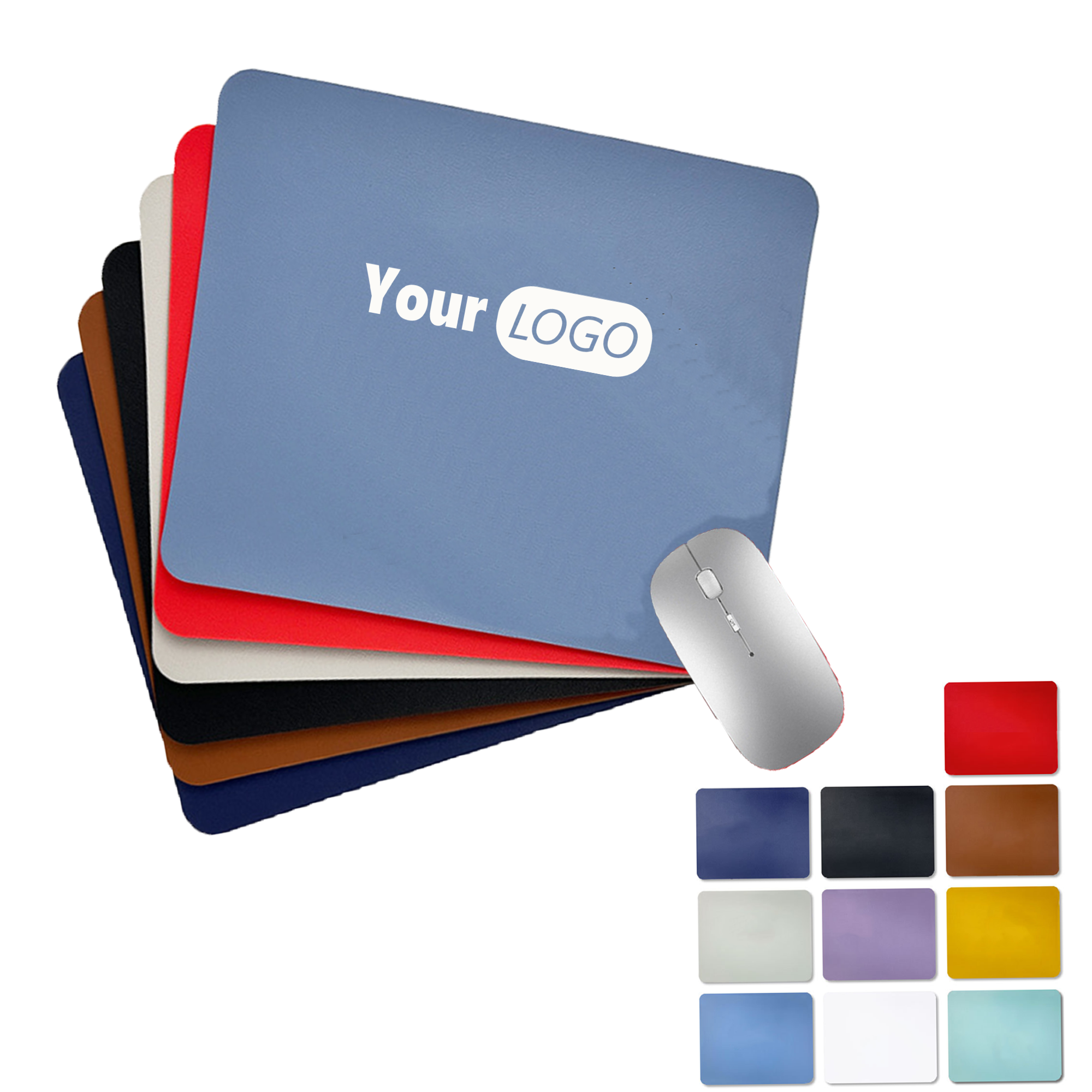 PU Leather Mouse Mat MOQ 50 4