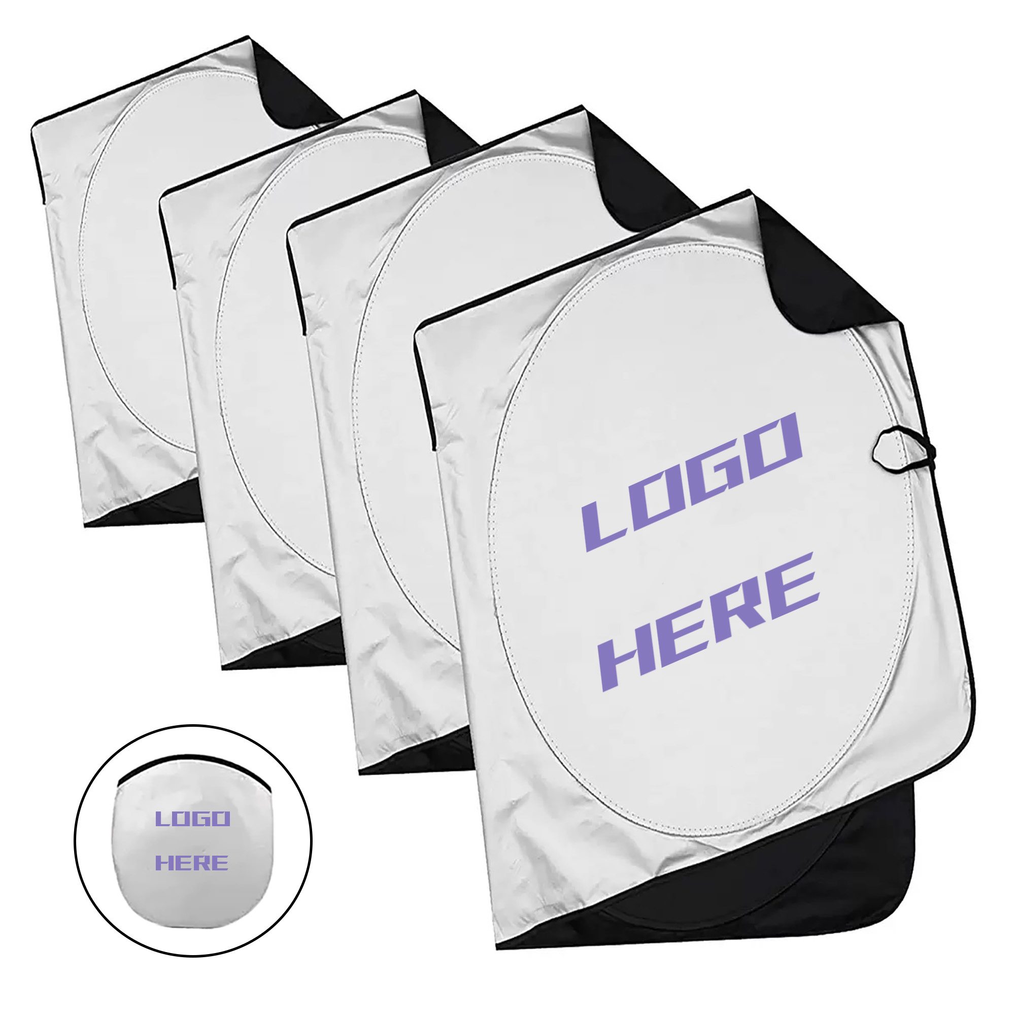 Folding Car Window Sun Shade 3