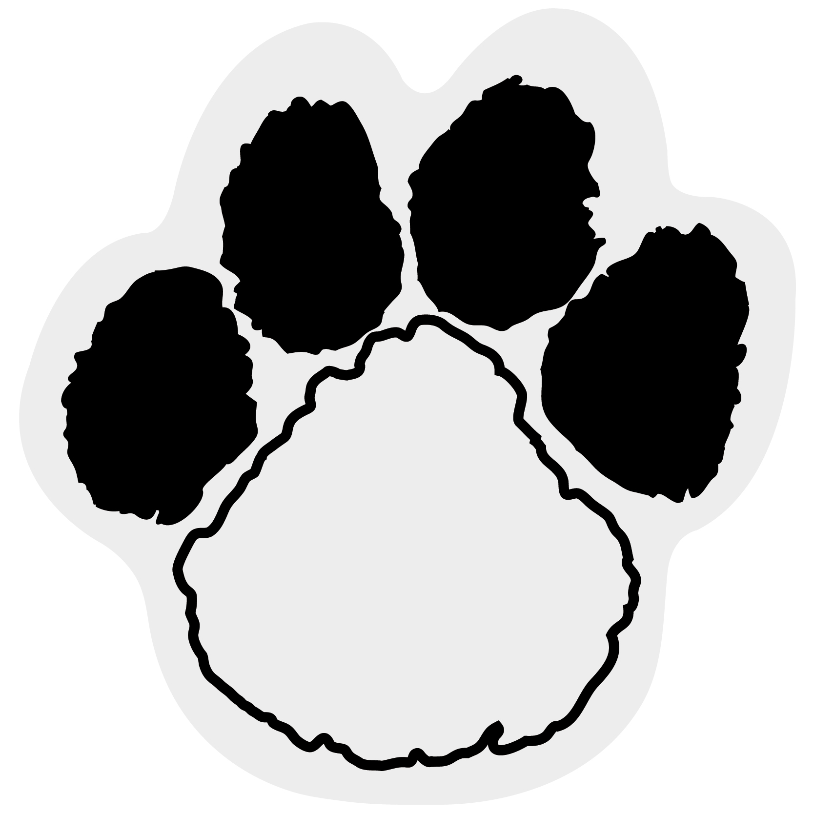 Foam Paw Waver 65