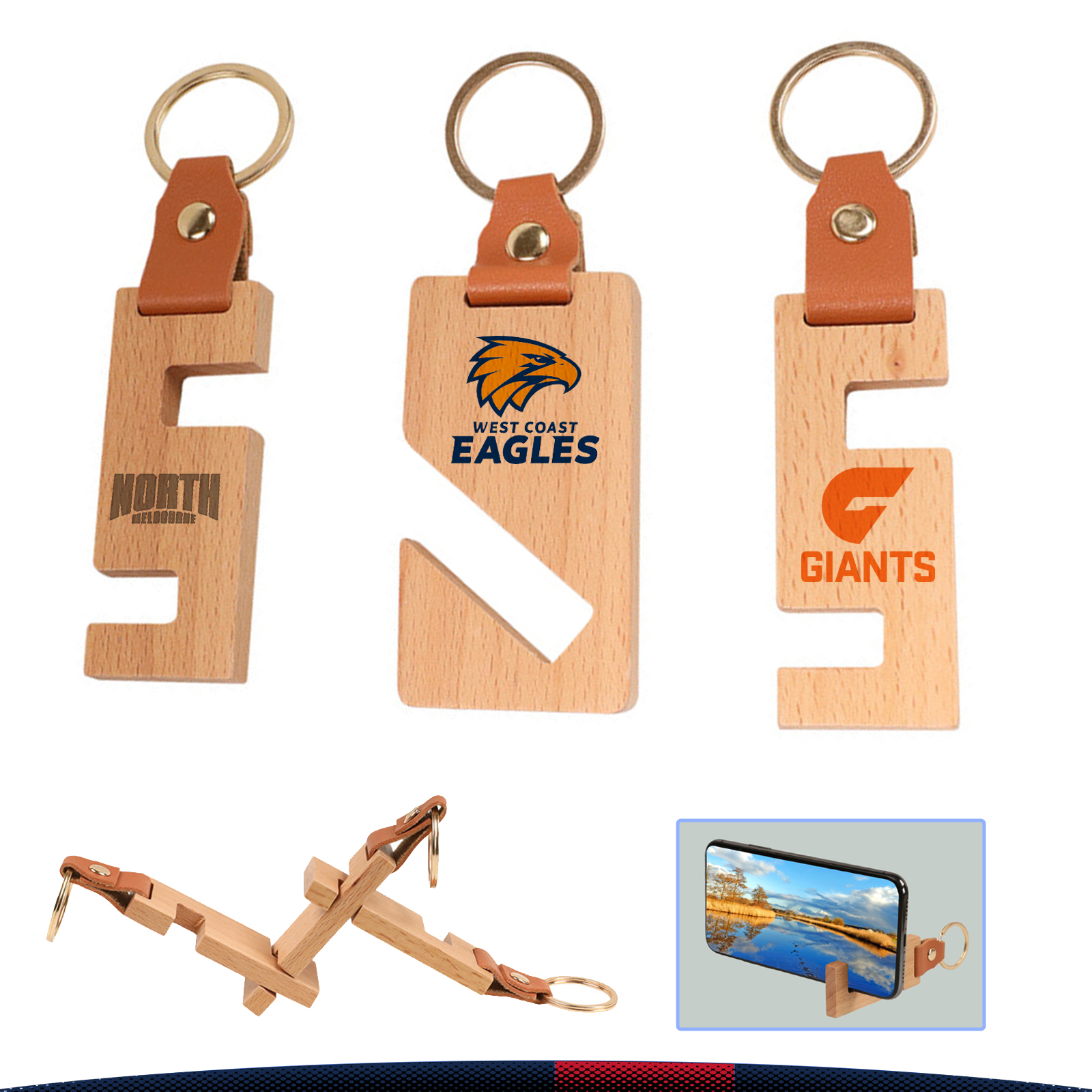 Phone Stand Keychain