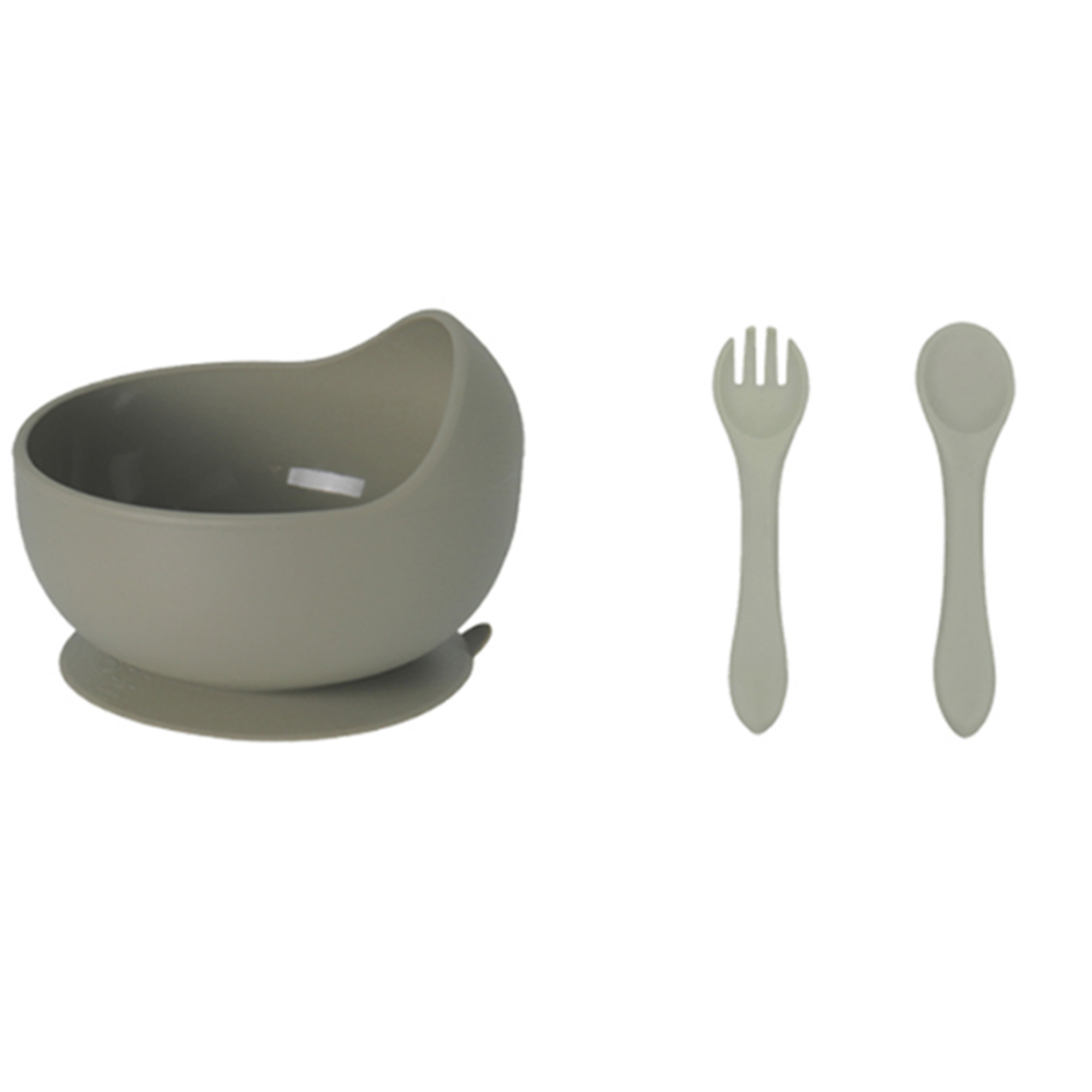 Colorful Toddler Suction Cup Silicone Bowl Set 23