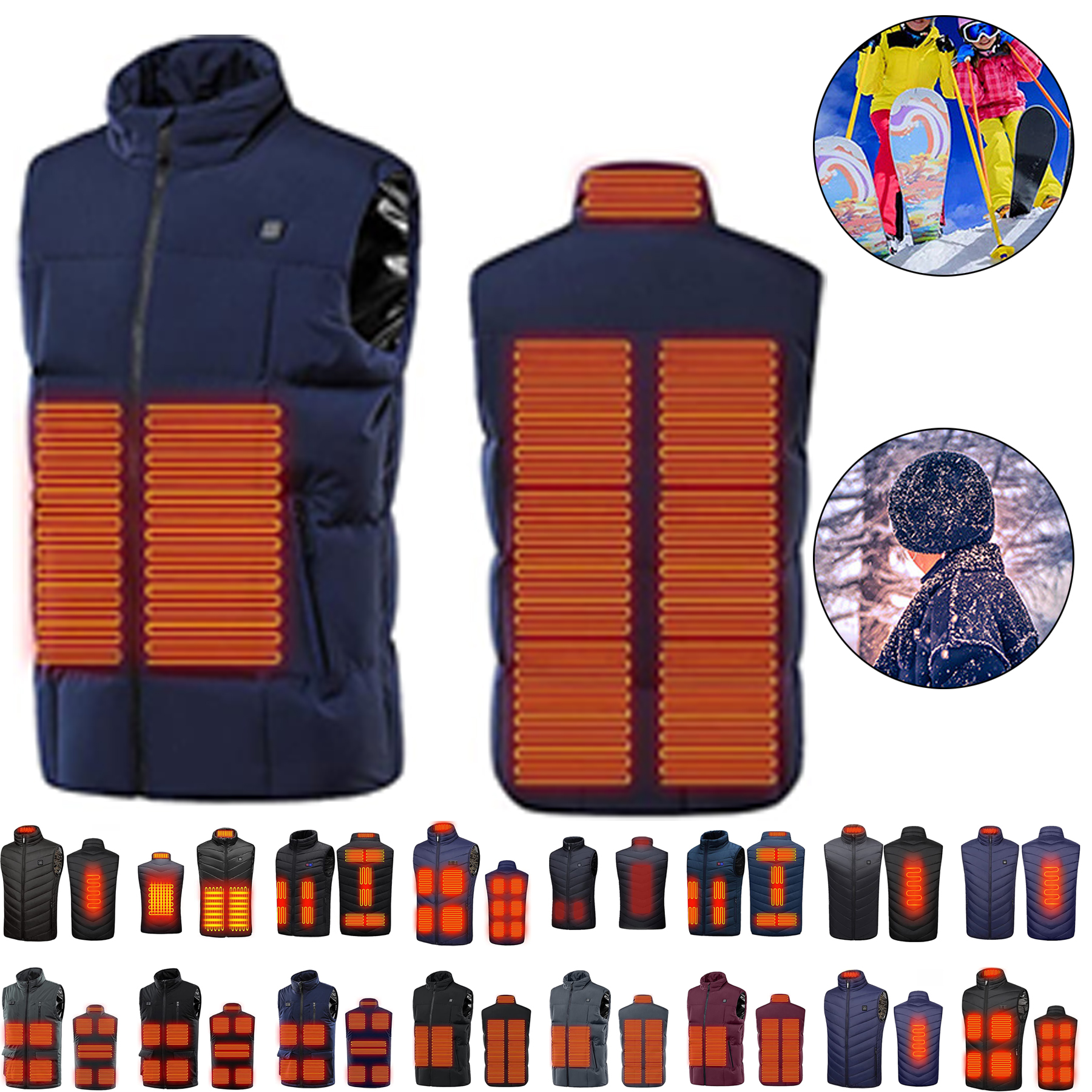 New Upgraded Heated Vest 6