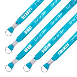 5/8" Variable Data Dye Sublimated Lanyard