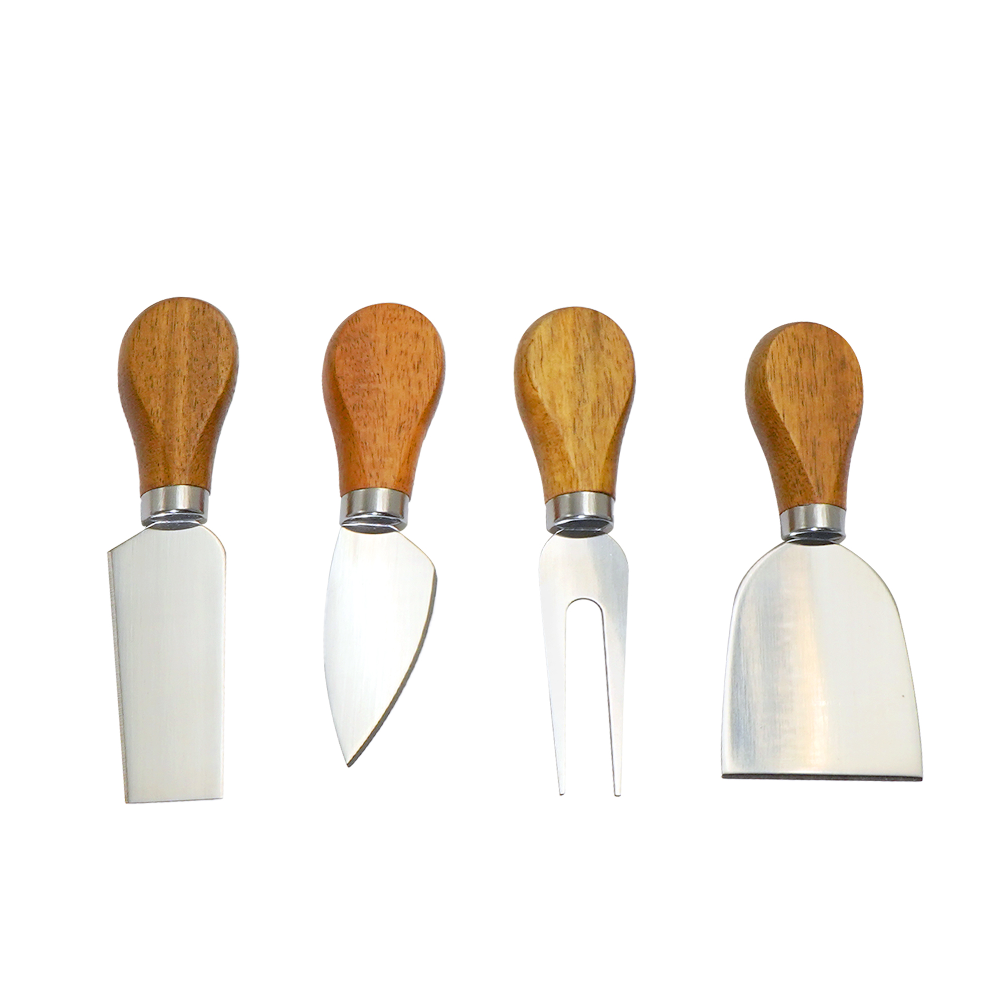 Acacia Brie Cheese Board and Knife Set 10