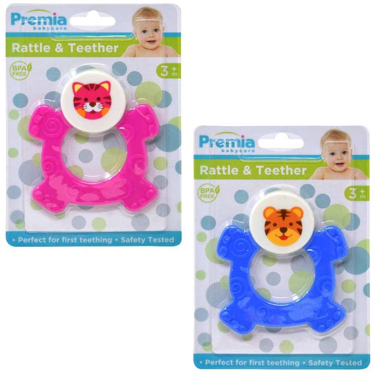Premia Baby Rattle & Teether 3