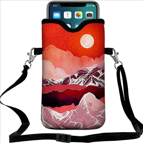 Portable Lanyard Mobile Phone Bag for Work, School and Travel 3
