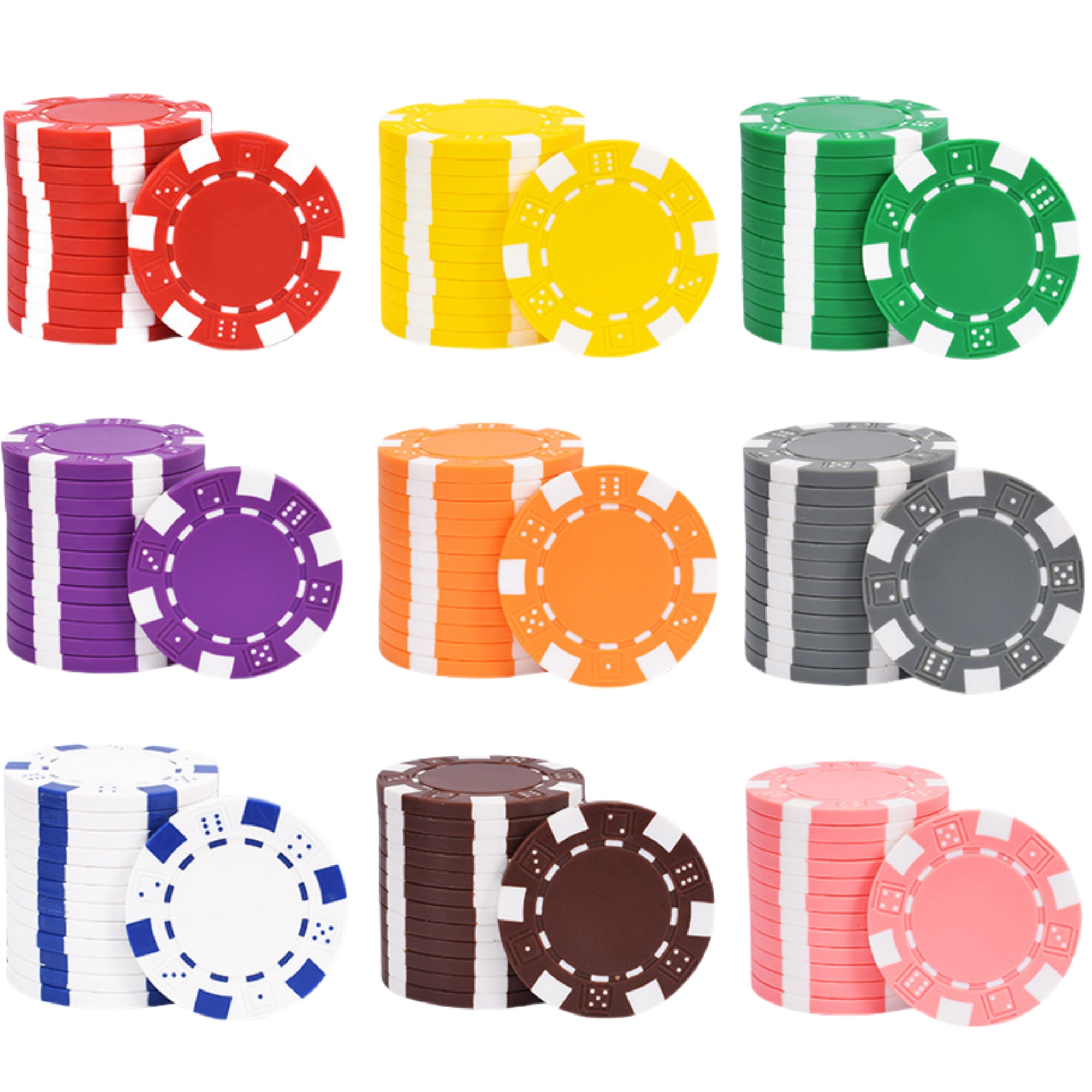 Sturdy Reusable ABS Poker Chip 9