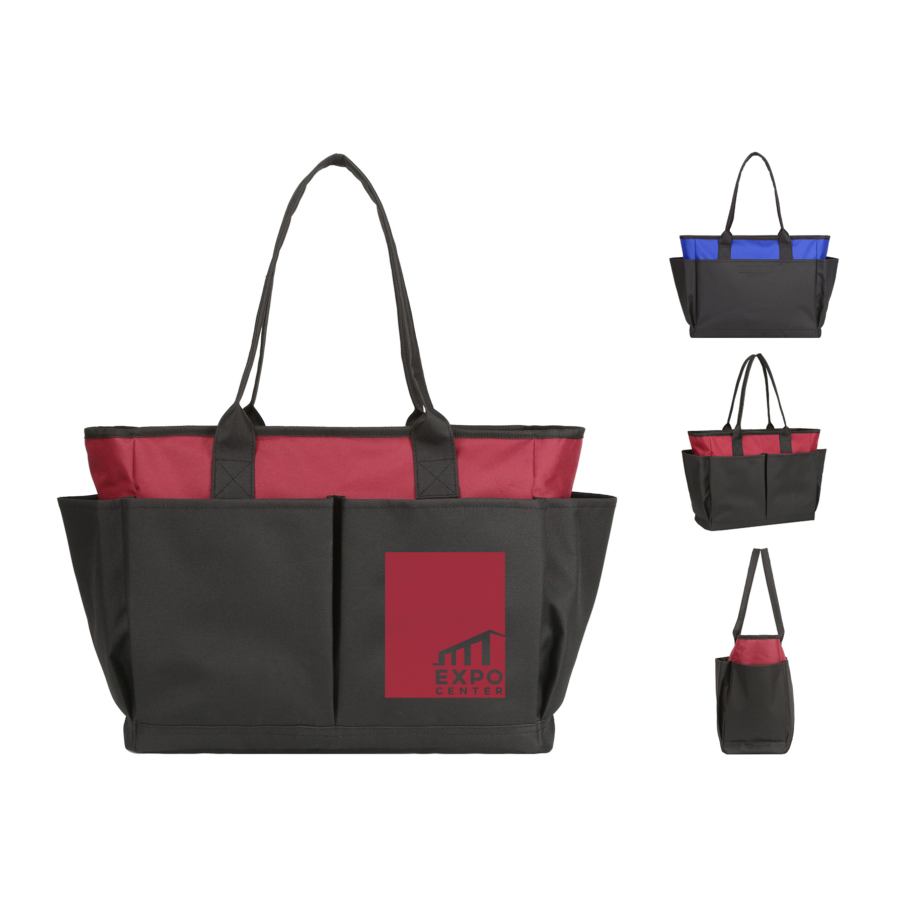 Multi-Pocket Work Tote