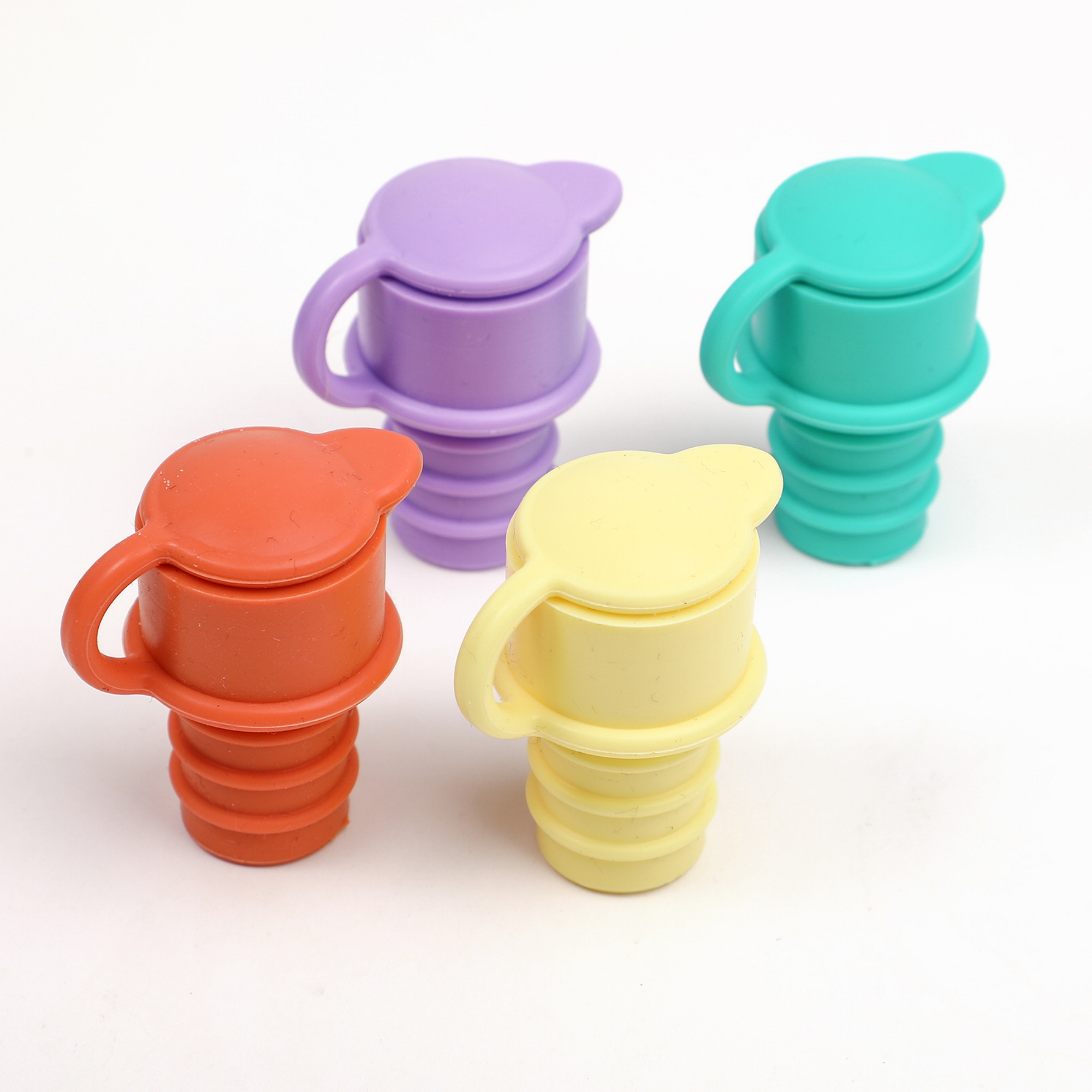 Reusable Silicone Wine Stoppers Airtight Seal 13