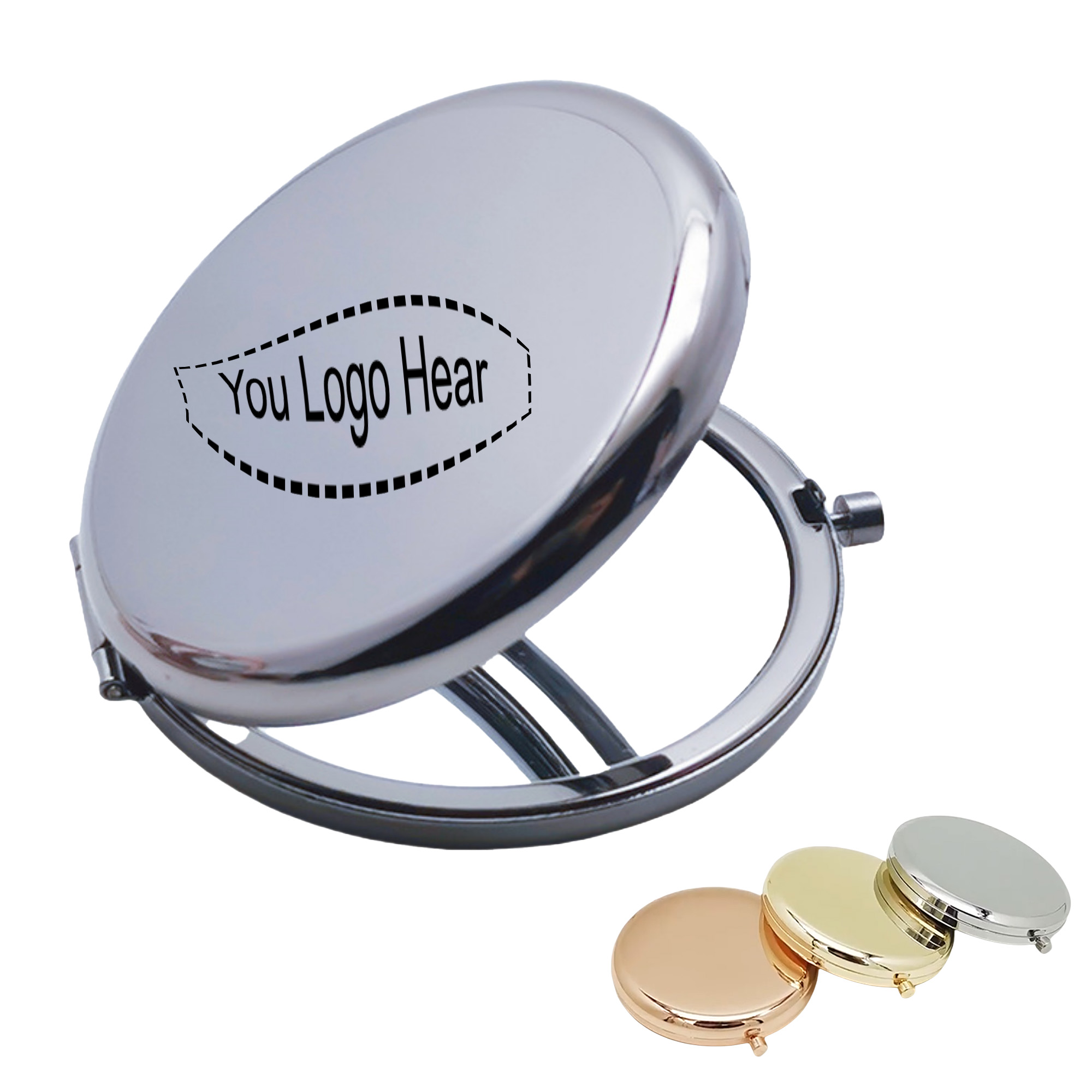 Mini Mirror Bulk Round Double Sides 3