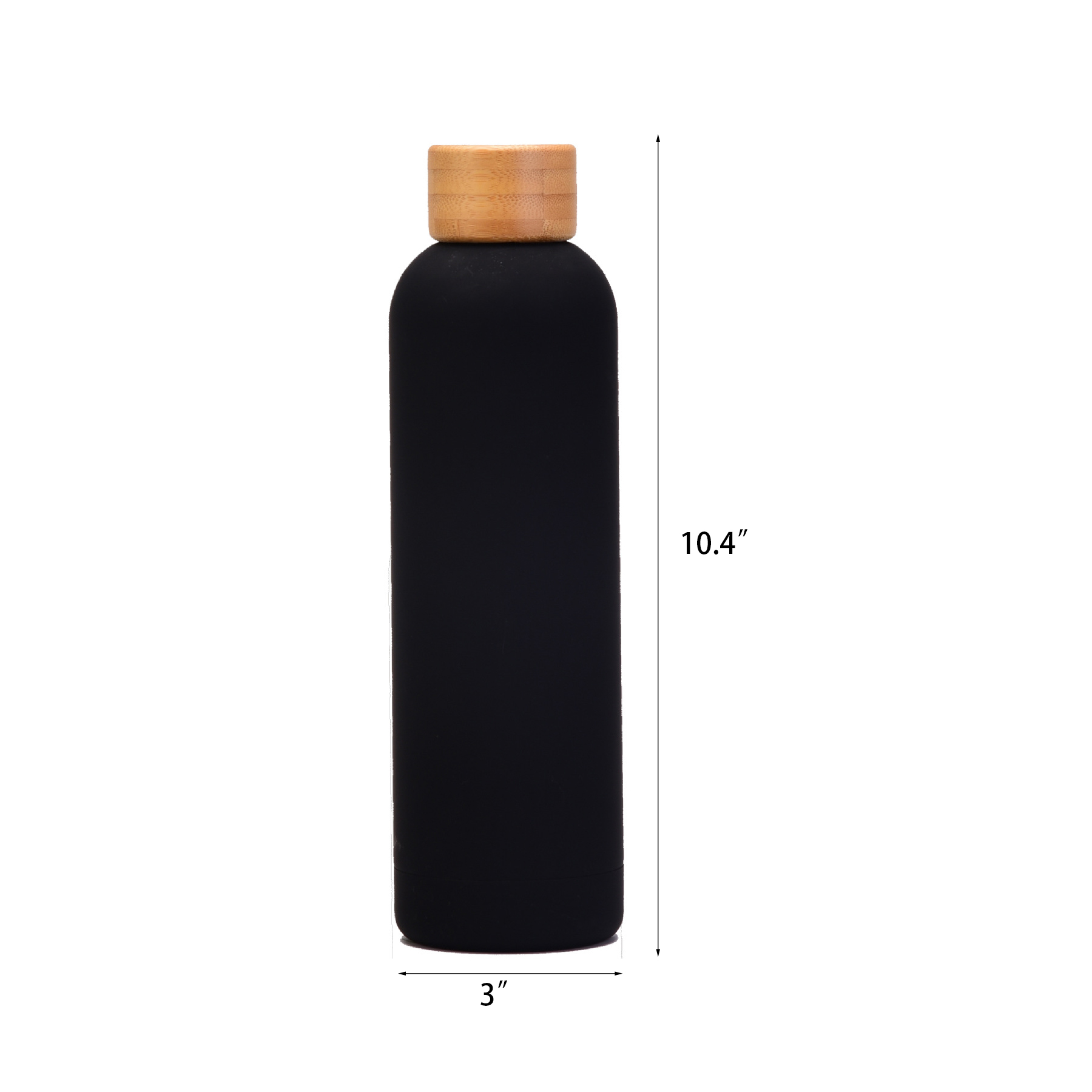 Vacuum Bottle with Bamboo Lid 6