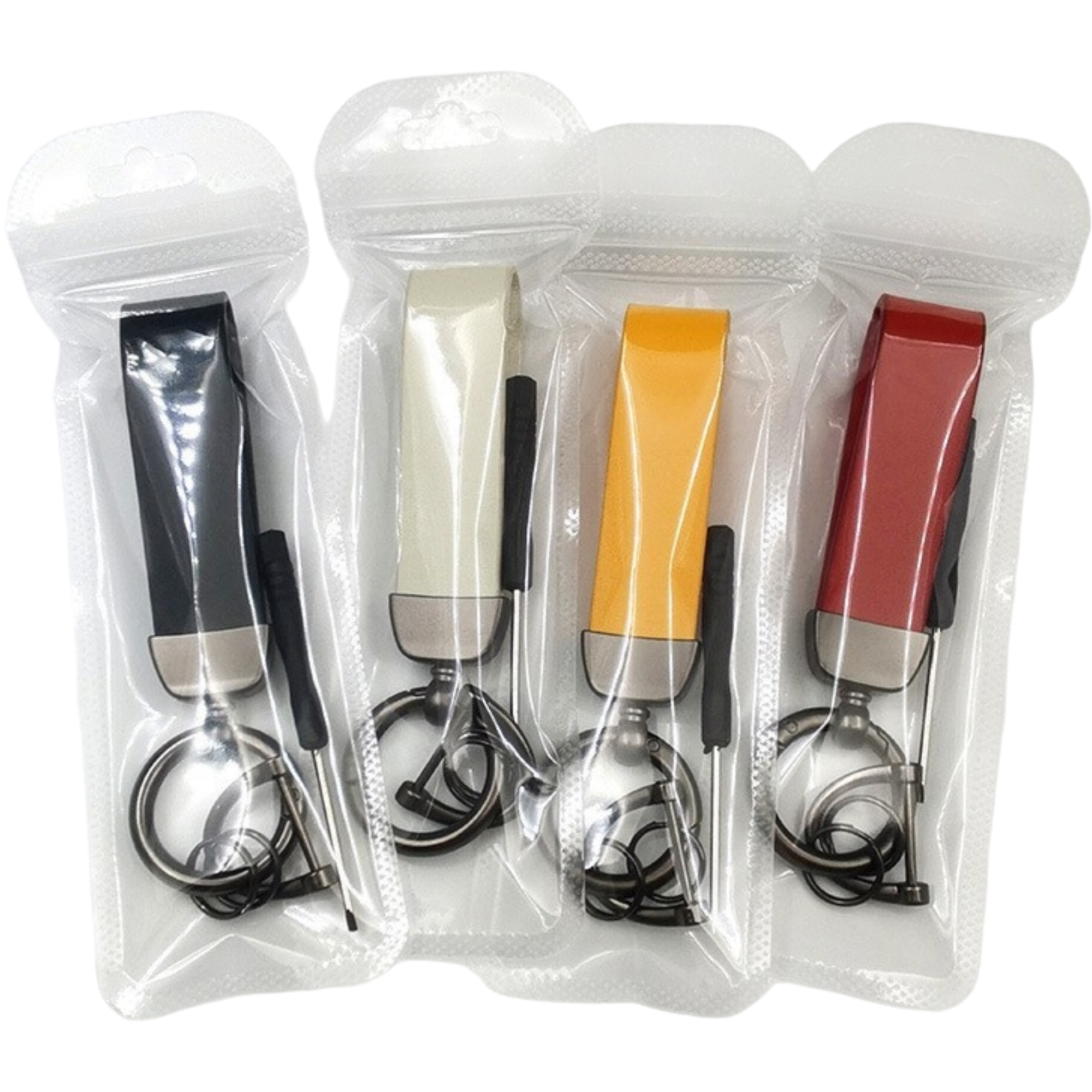 Vintage Leather Car Keychain 9