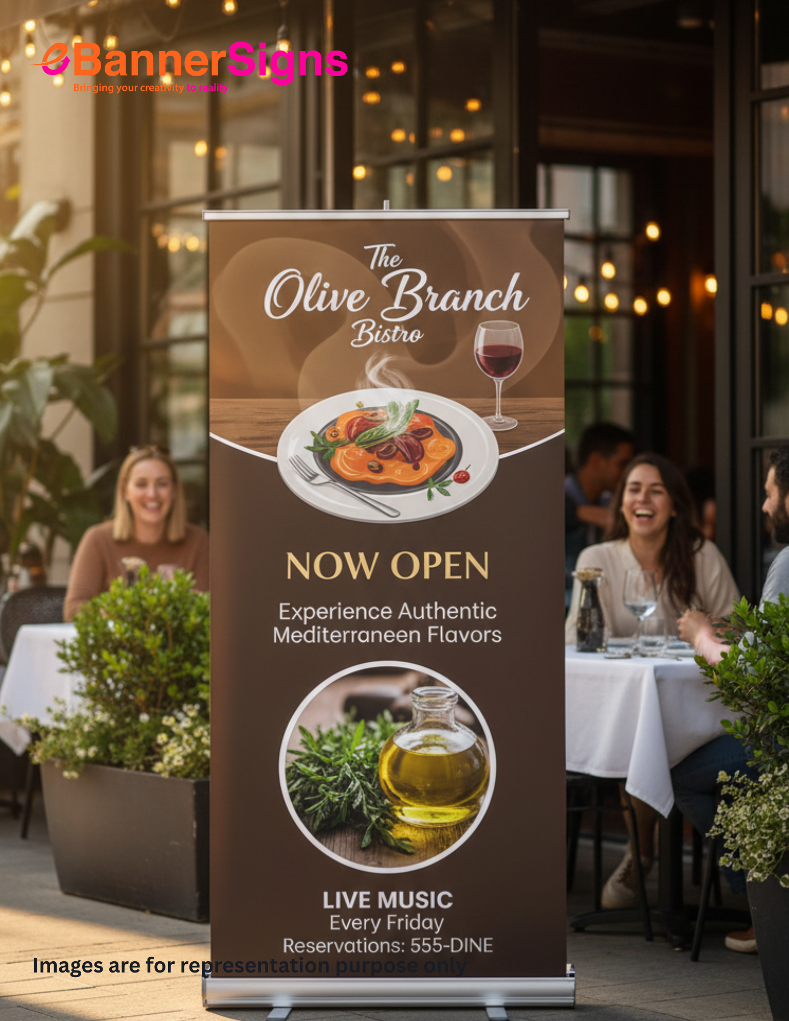 Roll Up Banner Stand
