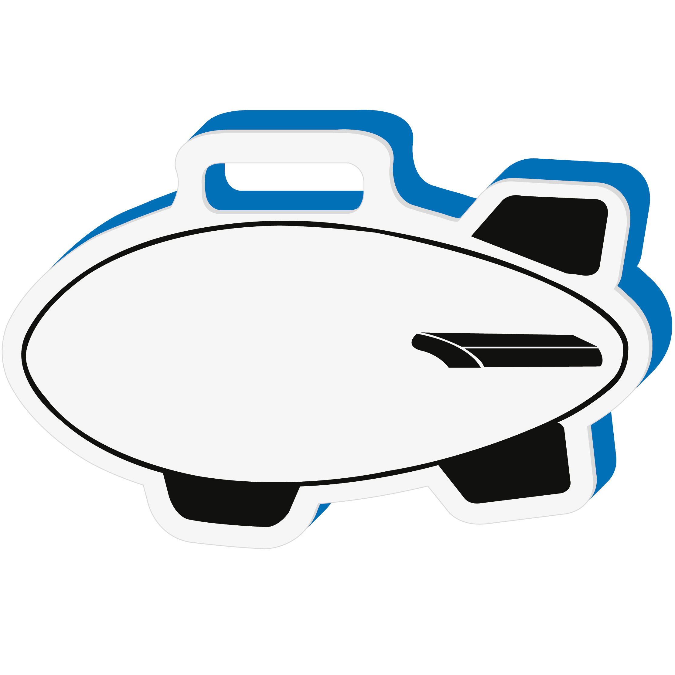 Dirigible Airship Sandwich Cushion 44