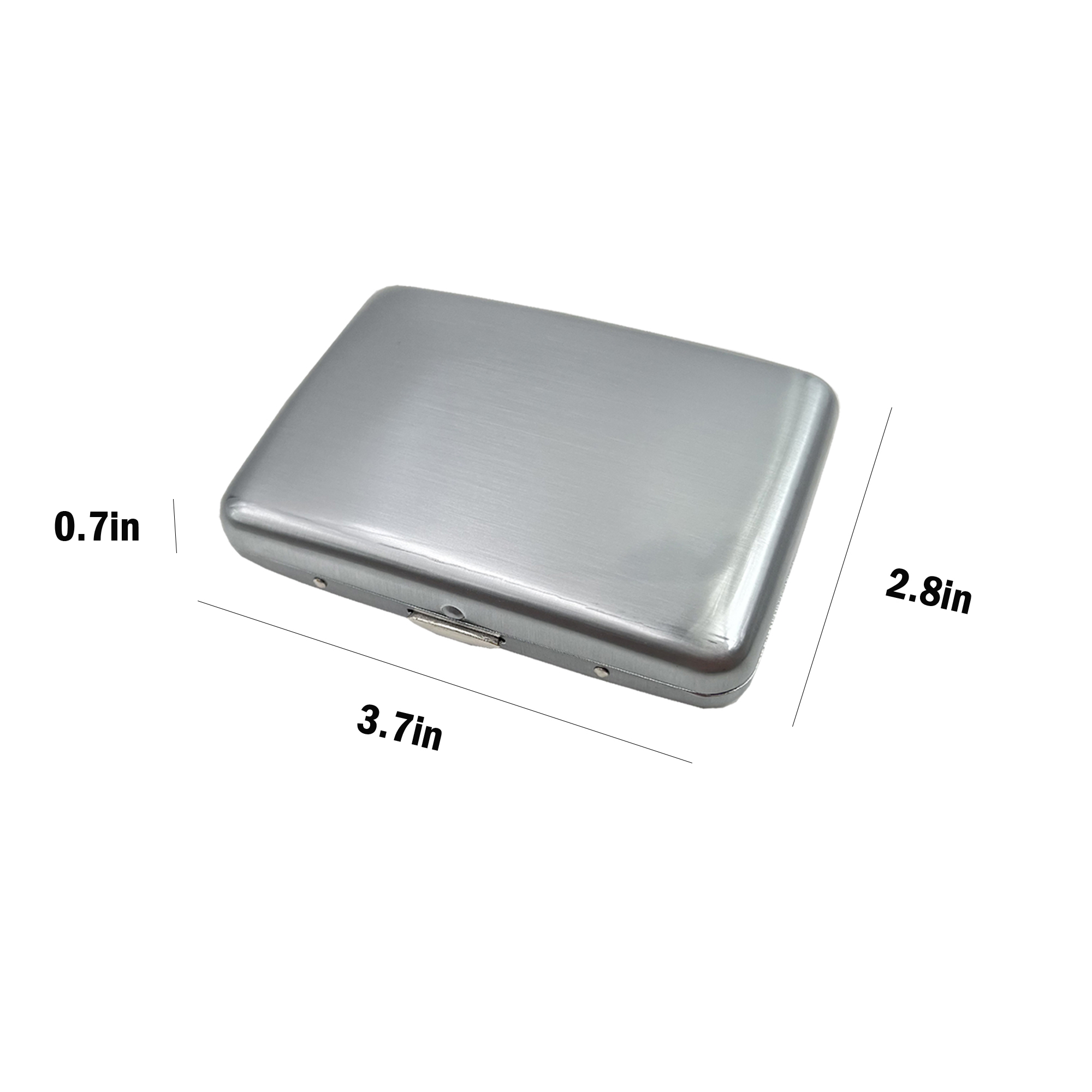 High-Quality Stainless Steel Cigarette and Business Card Case 8